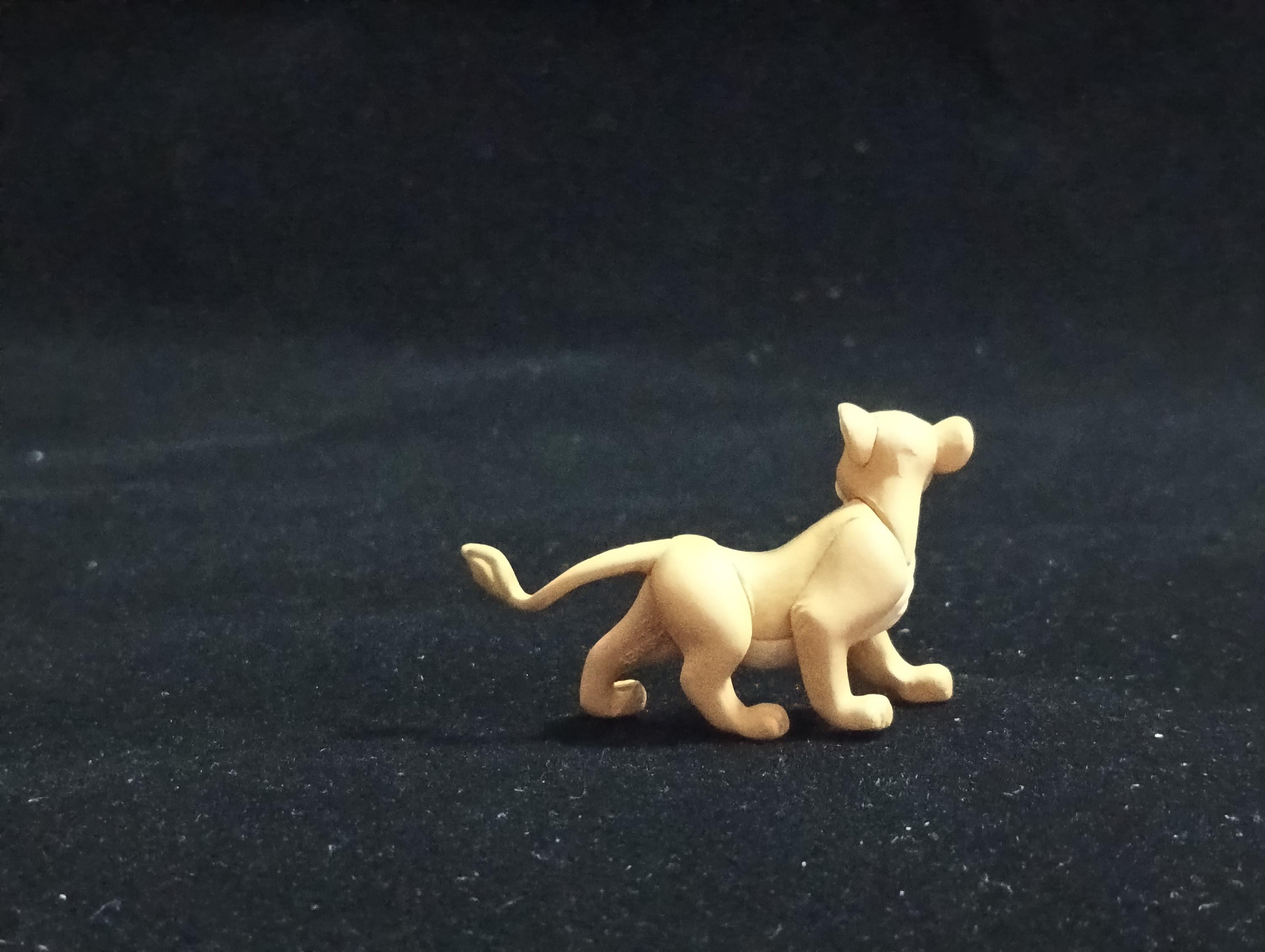 Miniature Disney Choco Party Nala THE LION KING Figurine - Tomy