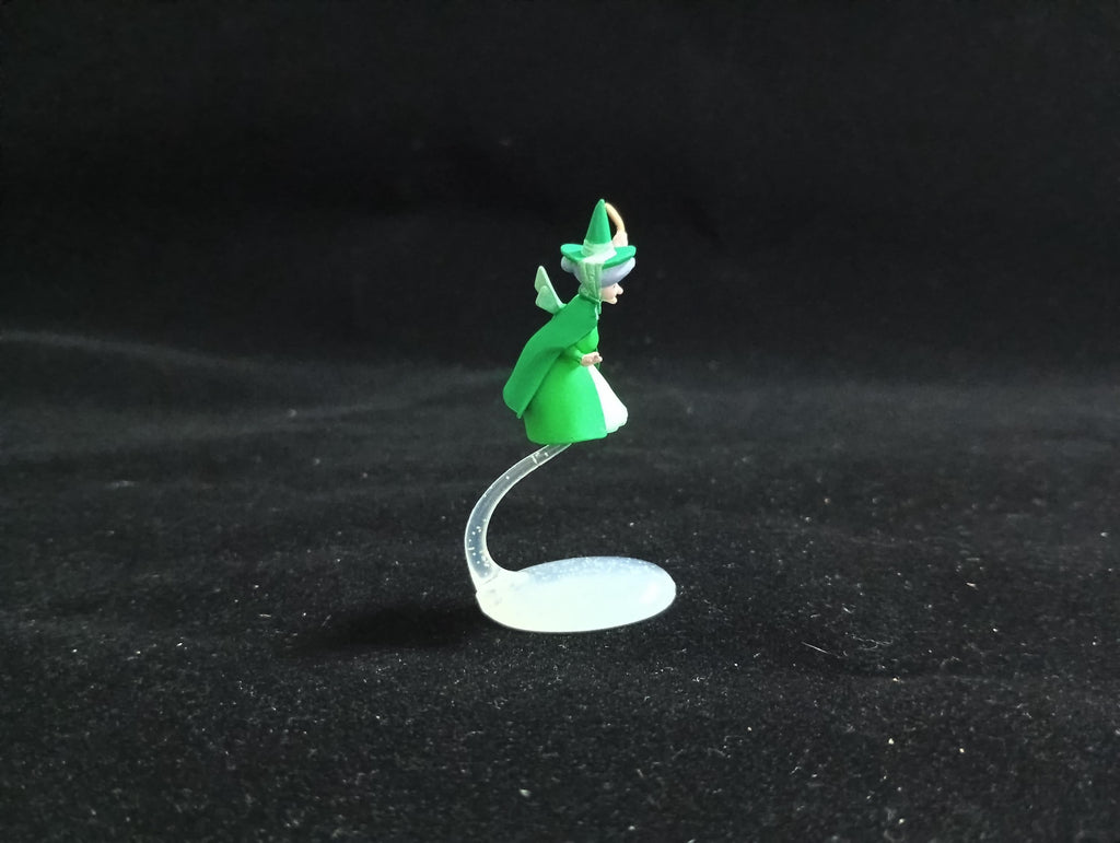 Miniature Disney Choco Party Flora (Green) Figurine - Tomy