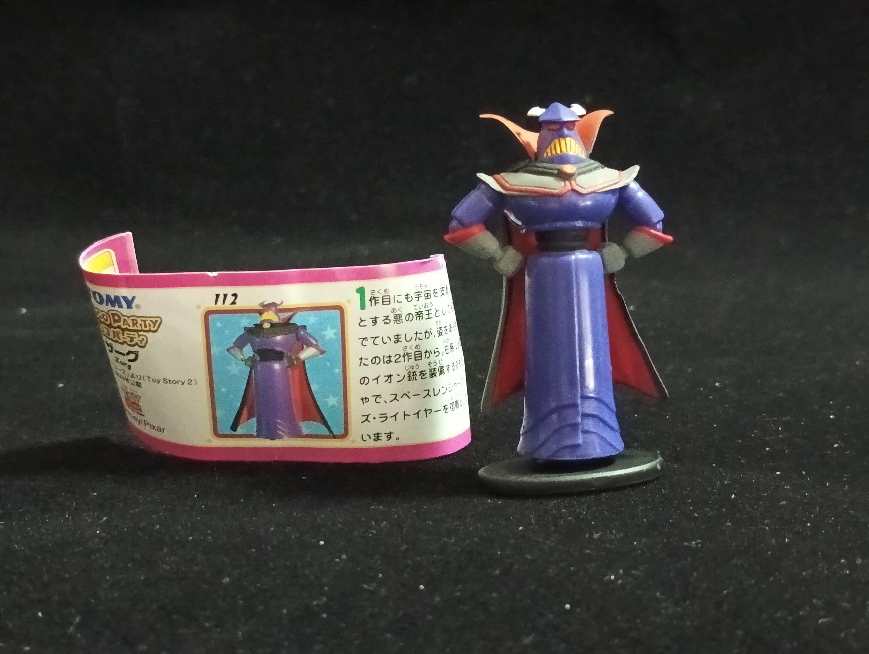 Miniature Disney Choco Party Toystory Zurg Figurine - Tomy