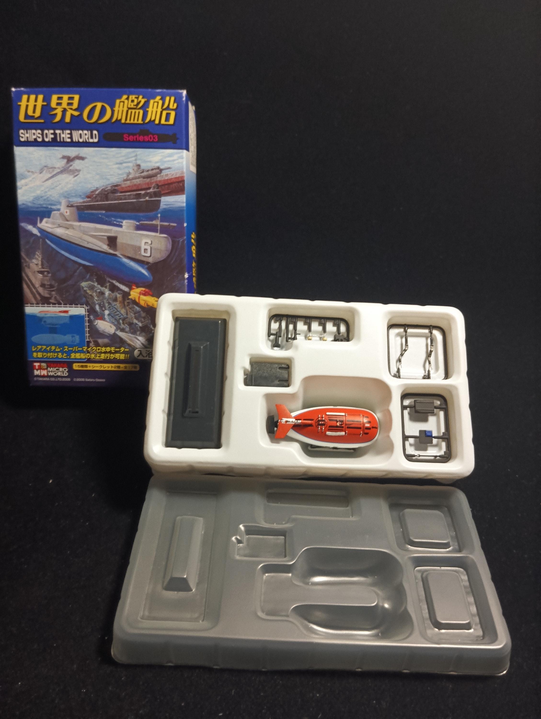1/144 Ships of the World Series 03 Deep Sea Exploration Russia MIR 1 Submersible Takara