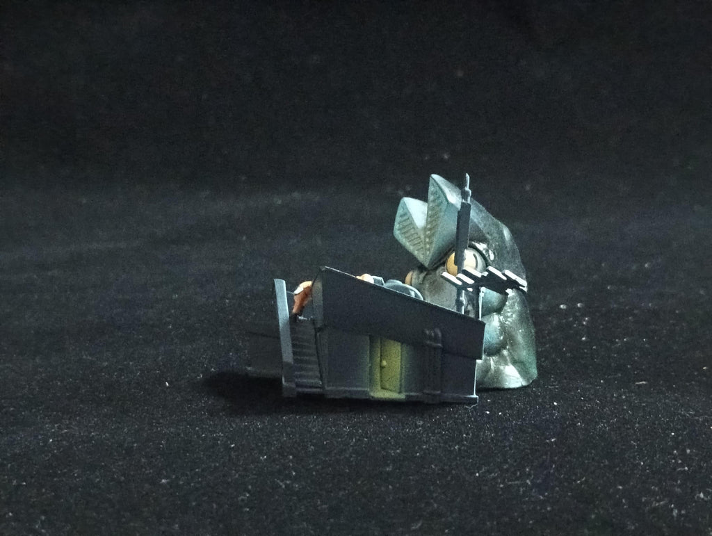 Time Slip Glico Figure Alien Baltan in Alien Building Street