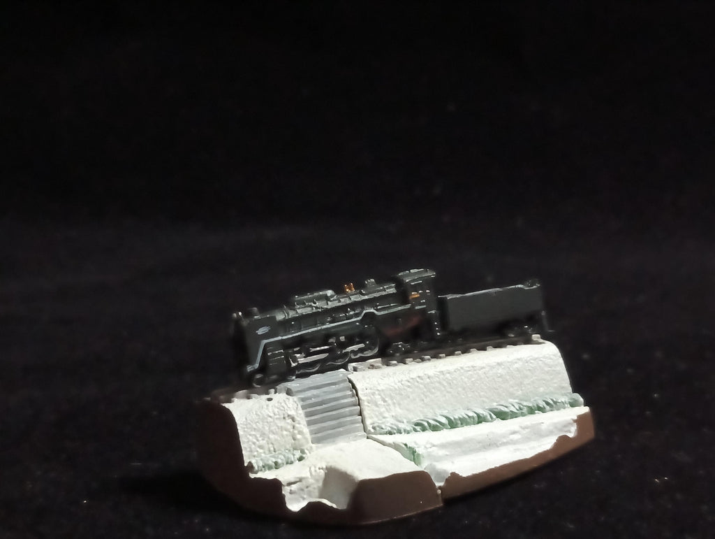 New Time Slip Glico Vol. 3 Nostalgic 20th Century Secret 08 Steam Locomotive C62-2 Swallow Angel Snow Scenery