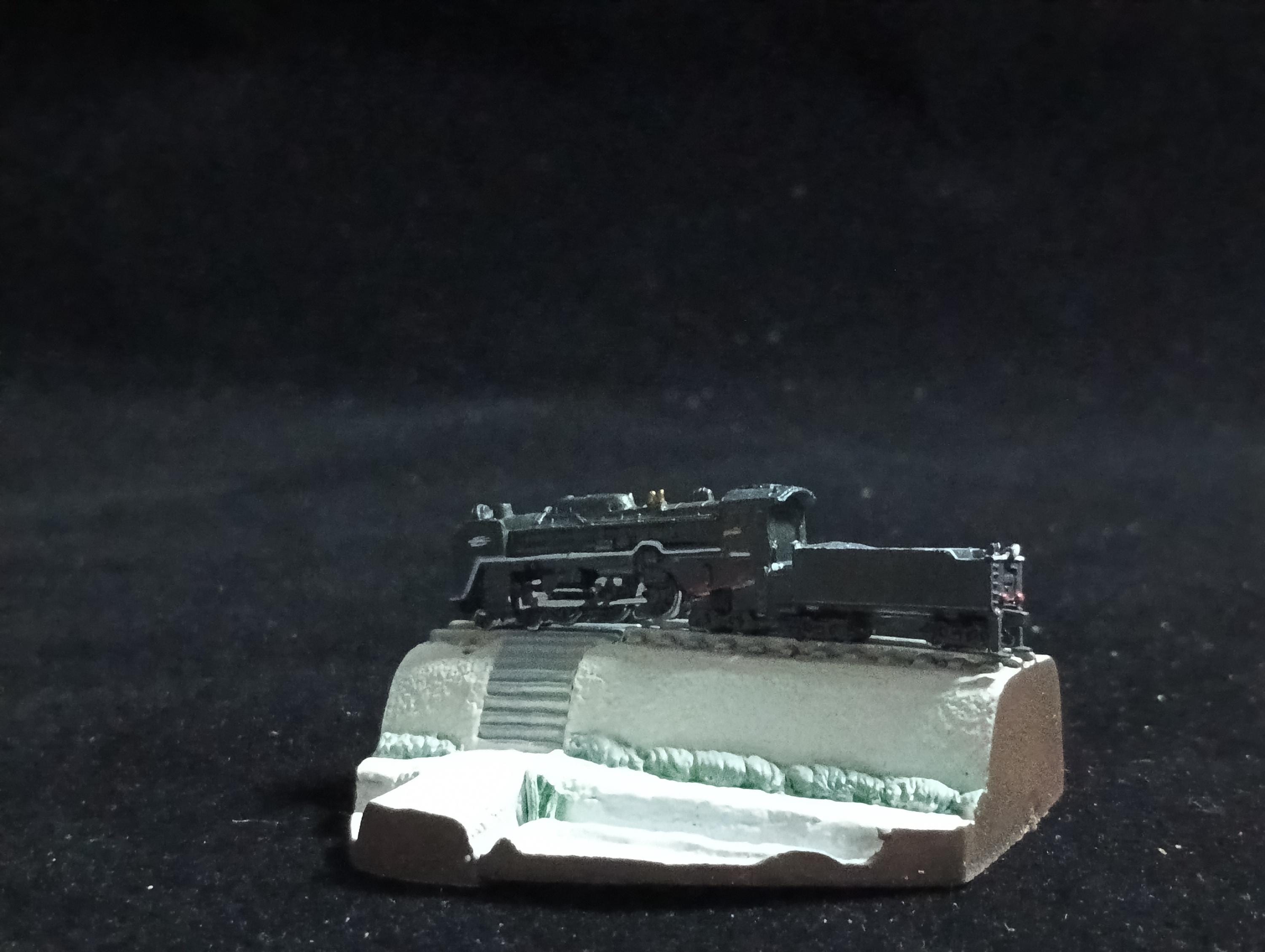 New Time Slip Glico Vol. 3 Nostalgic 20th Century Secret 08 Steam Locomotive C62-2 Swallow Angel Snow Scenery