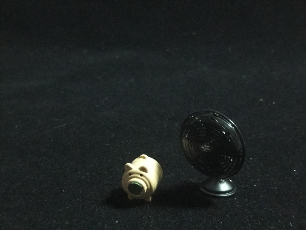 Fan Mosquito pig Glico Kaiyodo Nostalgic Century Time Slip Mini Figure Japan