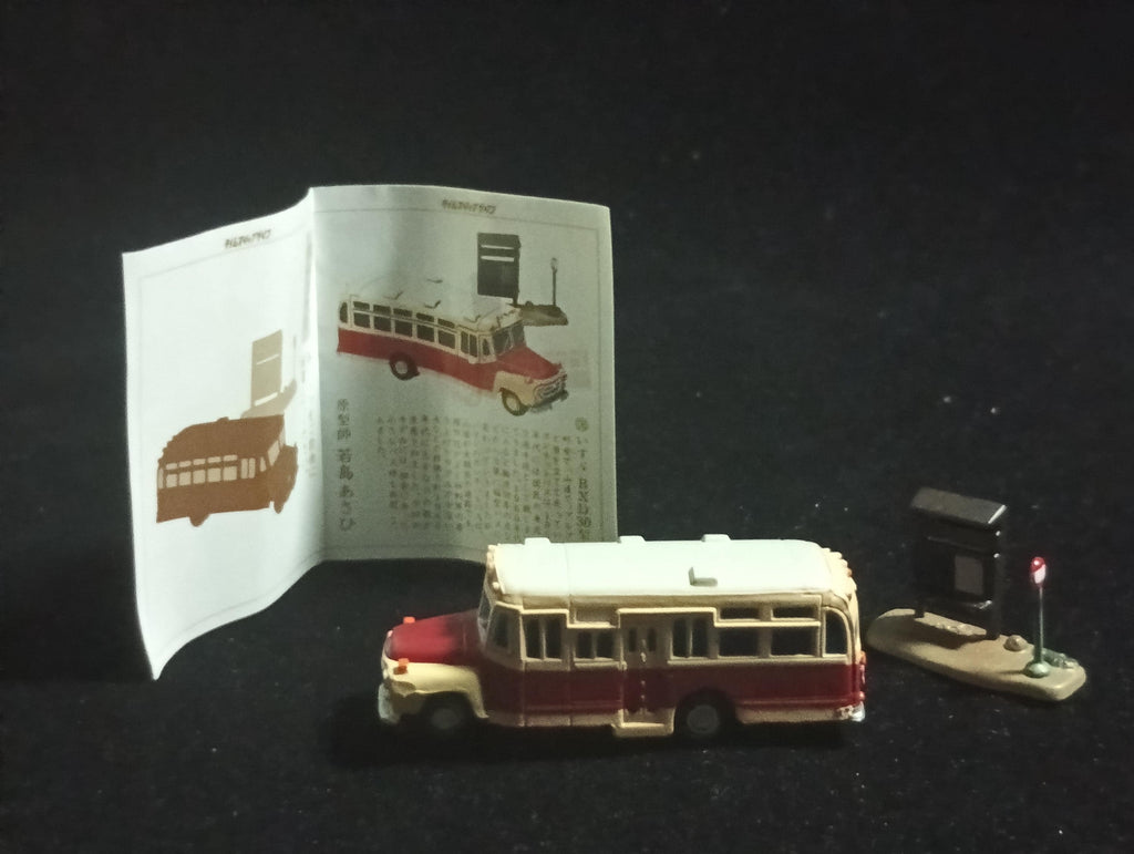 Time Slip Glico Vol. 1 Kaiyodo Figure Isuzu BXD30 Type Hood Bus