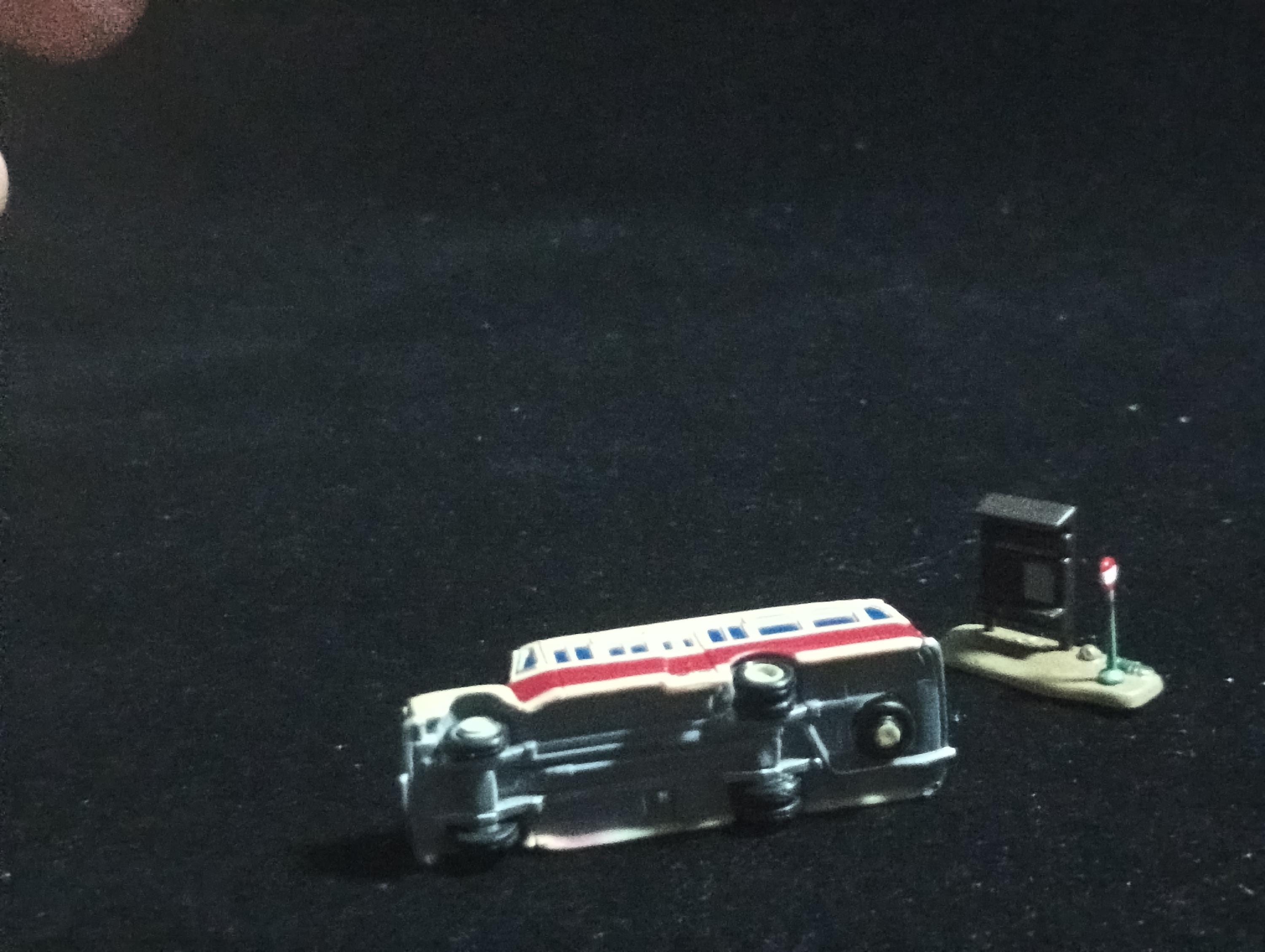 Time Slip Glico Vol. 1 Kaiyodo Figure Isuzu BXD30 Type Hood Bus