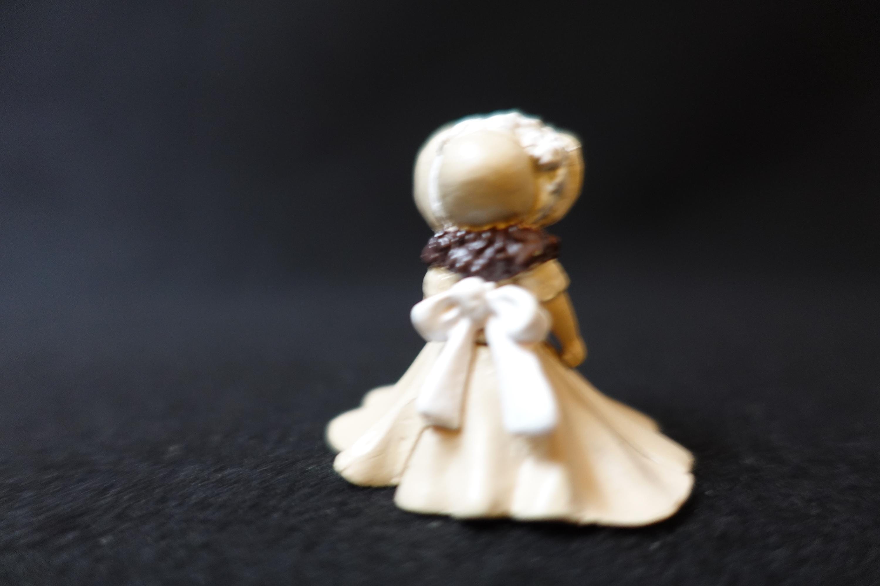 Miniature Bisque Doll Model Antique Doll Figure Furuta Fairy Tale Series 2
