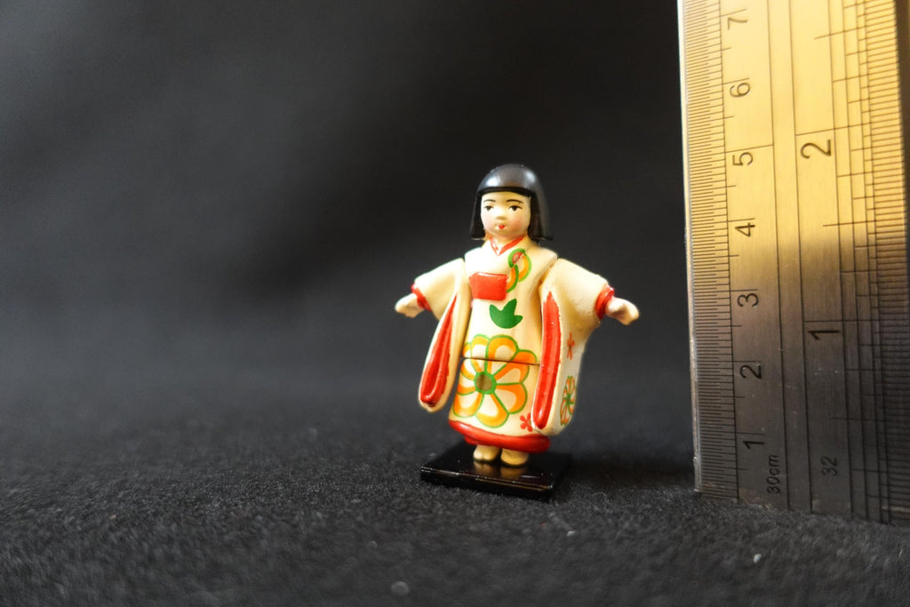 Miniature Checkered doll Antique Doll Figure Furuta Fairy Tale Series 2