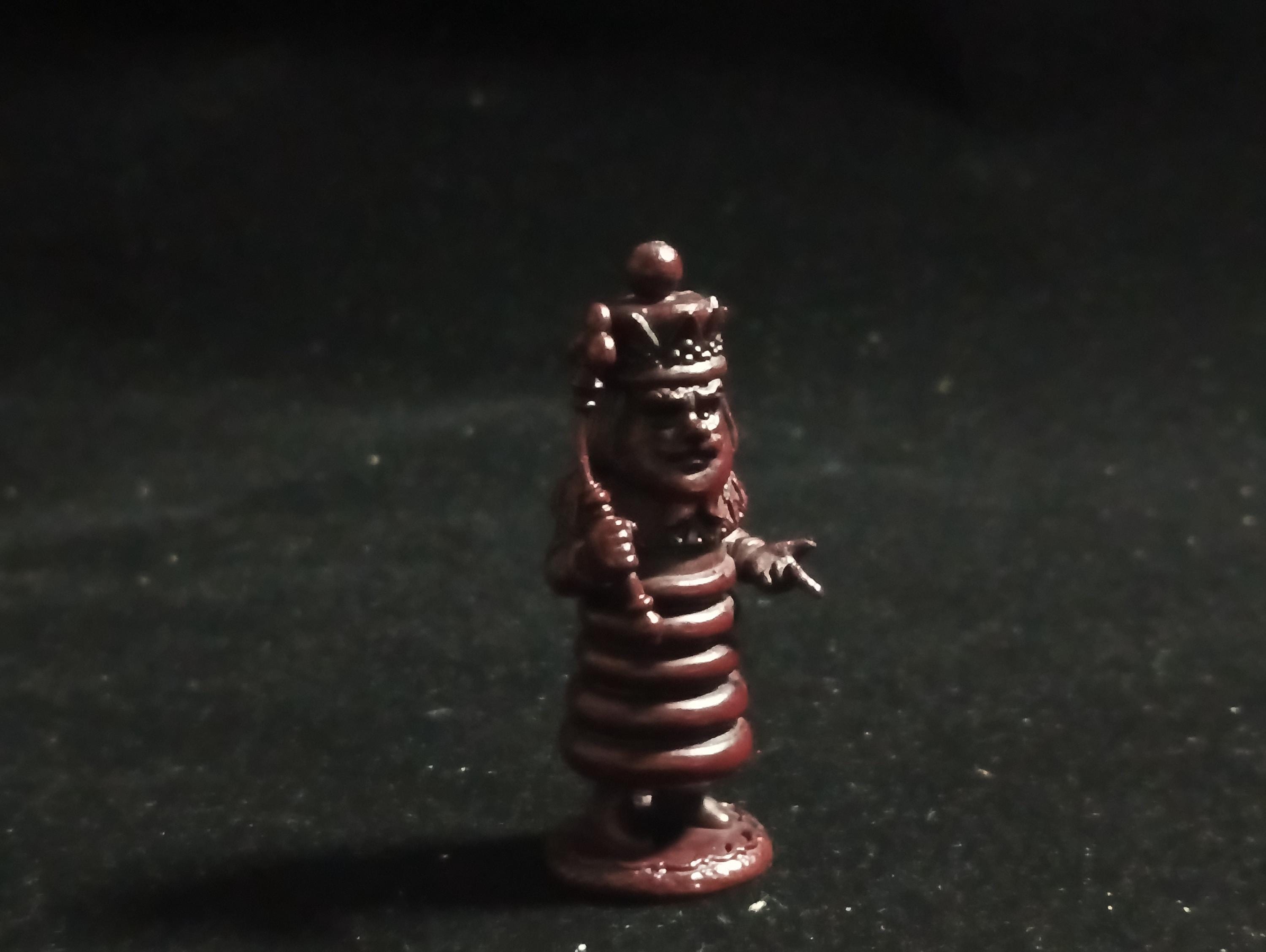 Kaiyodo Alice in Wonderland Red King mini figure Vintage 2002 Kaiyodo