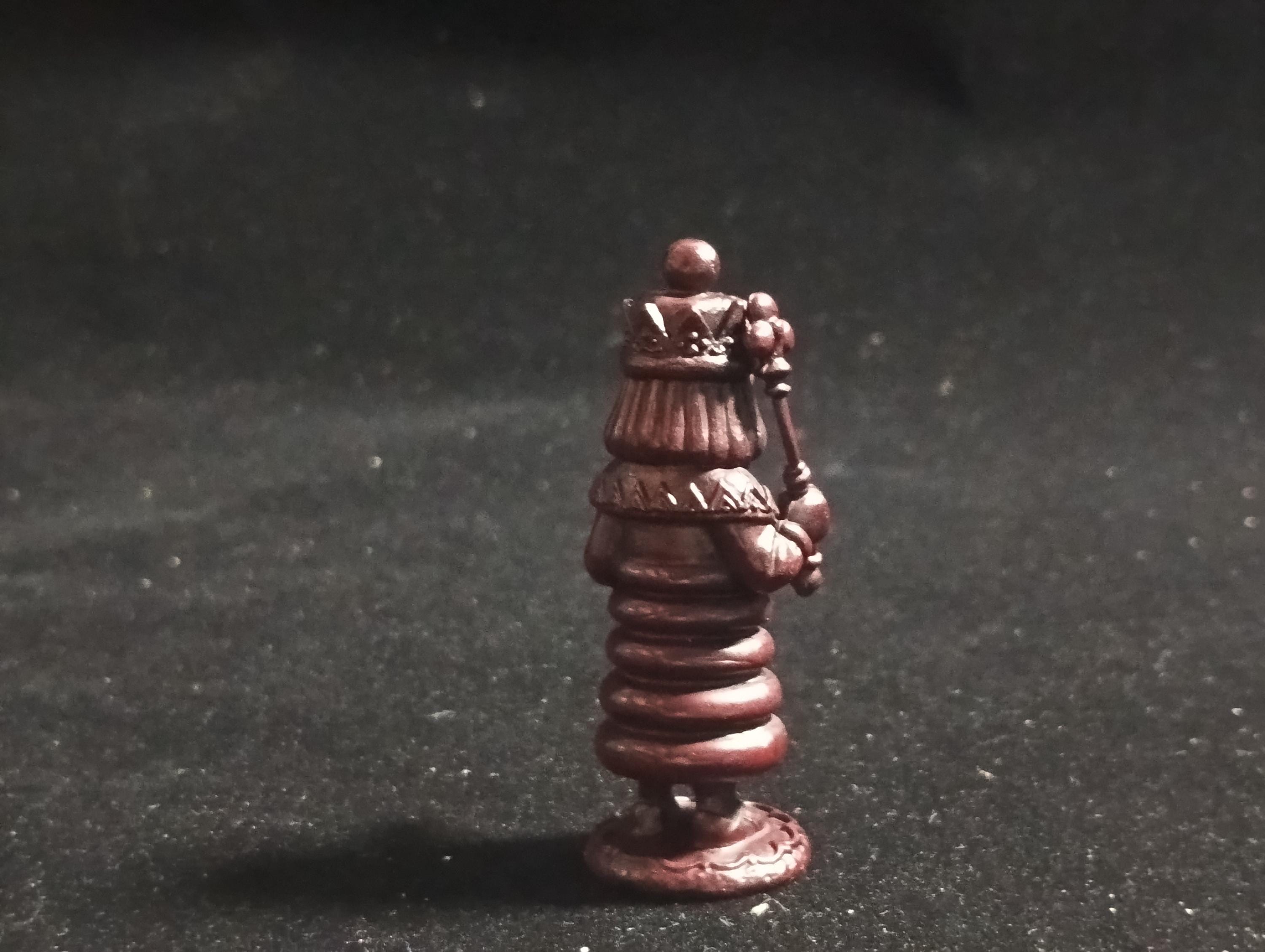 Kaiyodo Alice in Wonderland Red King mini figure Vintage 2002 Kaiyodo