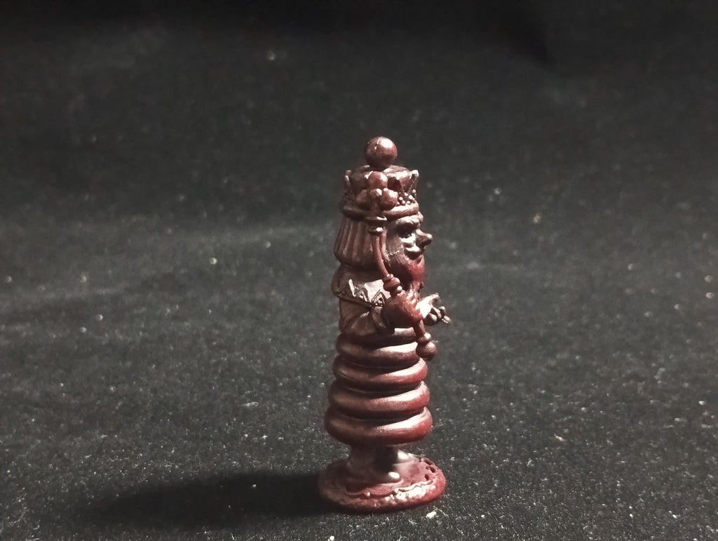 Kaiyodo Alice in Wonderland Red King mini figure Vintage 2002 Kaiyodo