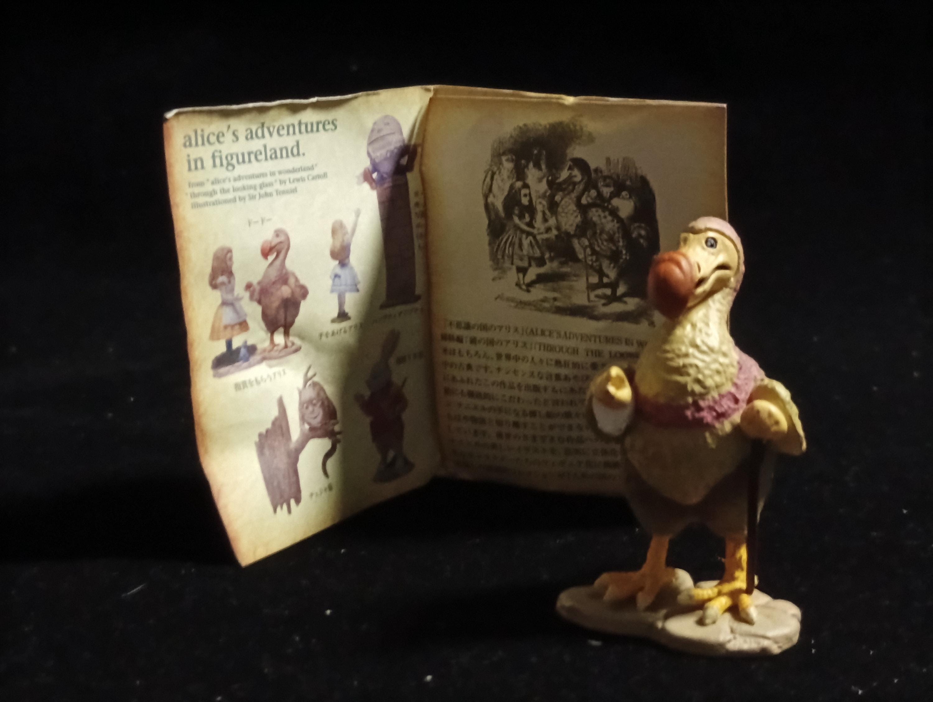 Kaiyodo Alice in Wonderland Dodo mini figure Vintage 2002 Kaiyodo