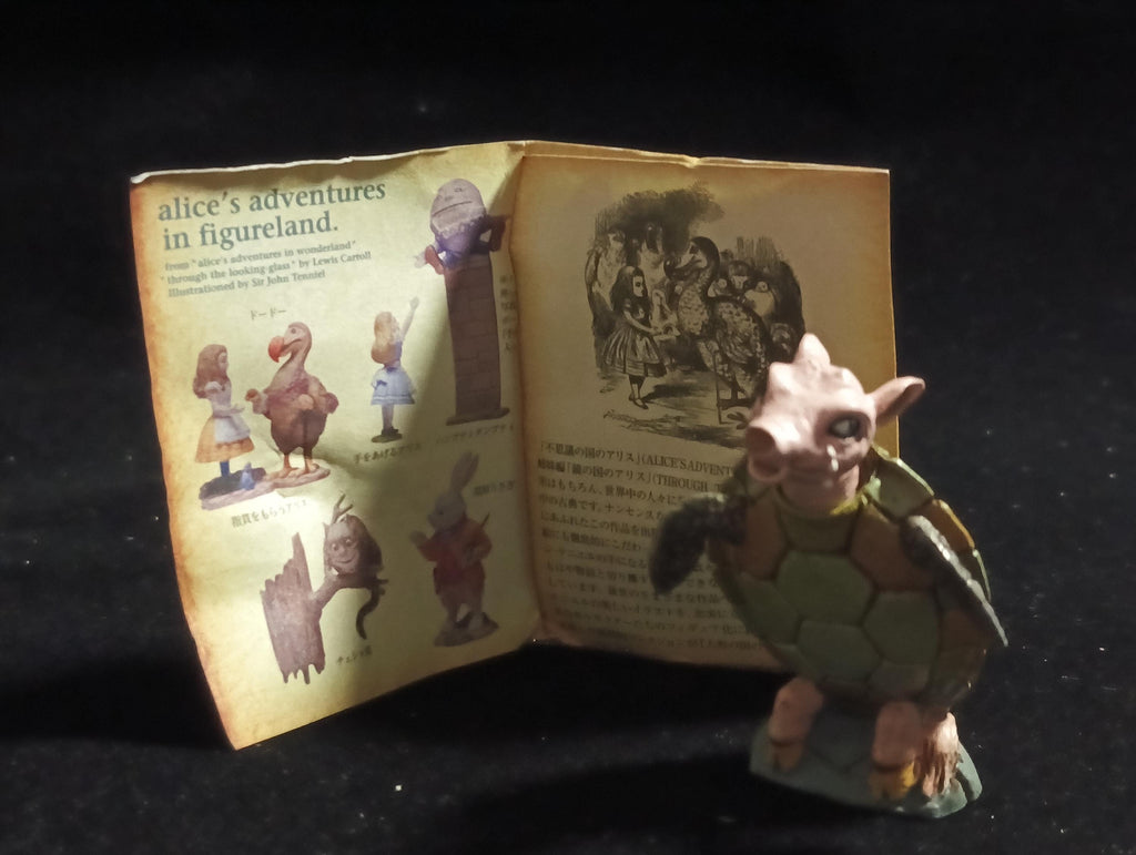 Kaiyodo Alice in Wonderland Mock Turtle mini figure Vintage 2002 Kaiyodo