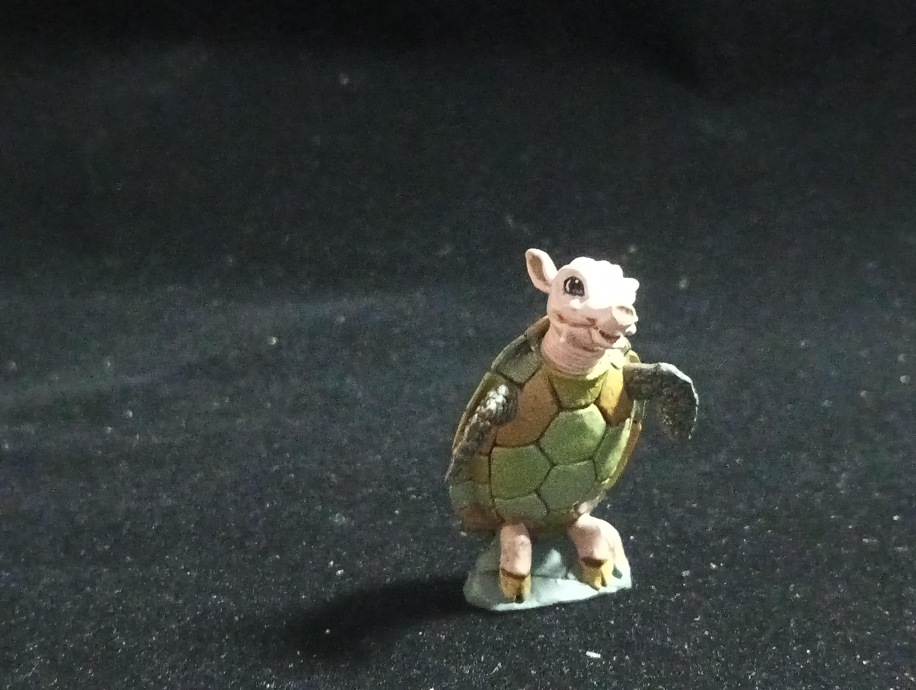 Kaiyodo Alice in Wonderland Mock Turtle mini figure Vintage 2002 Kaiyodo