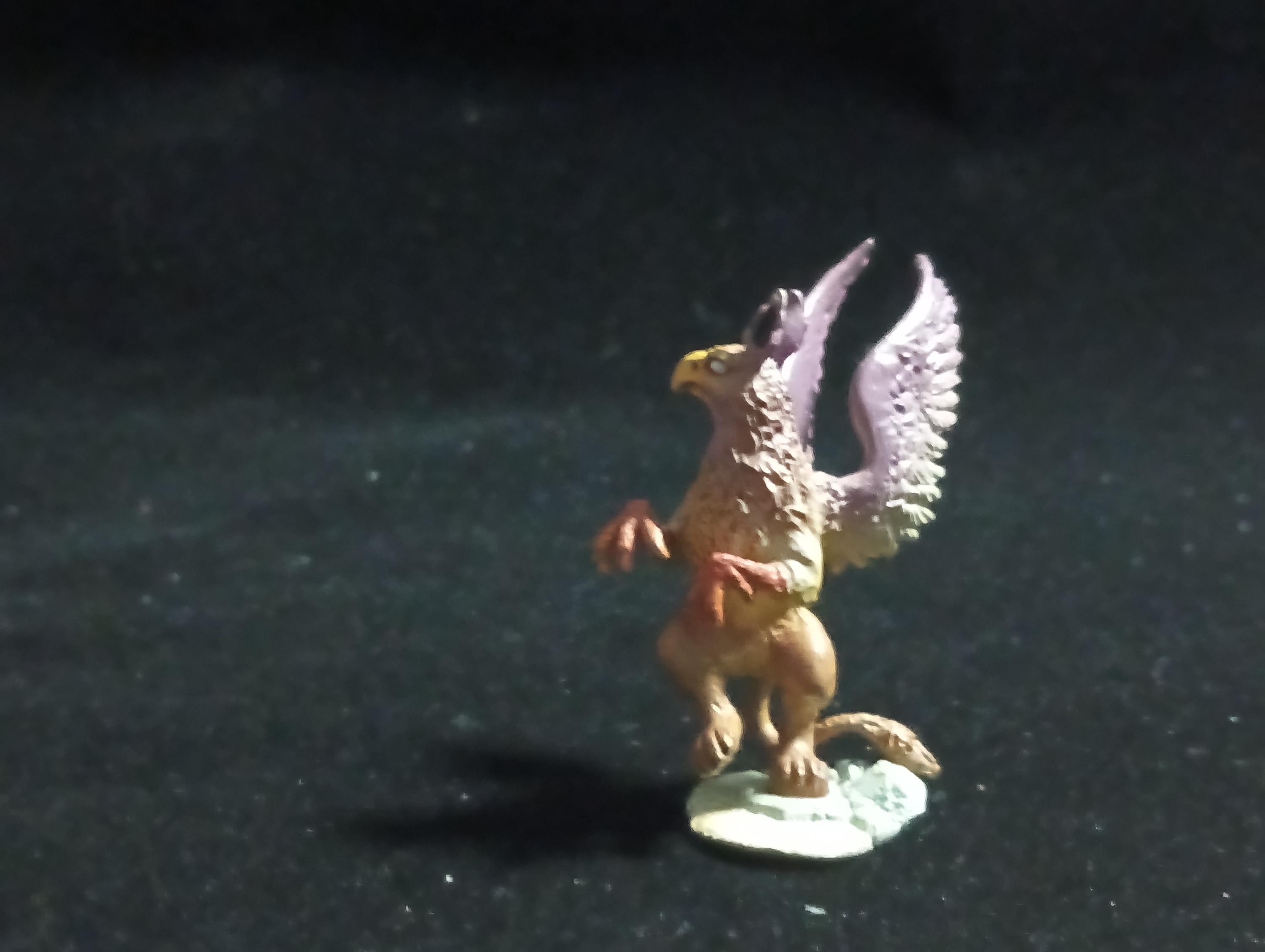 Kaiyodo Alice in Wonderland Gryphon mini figure Vintage 2002 Kaiyodo
