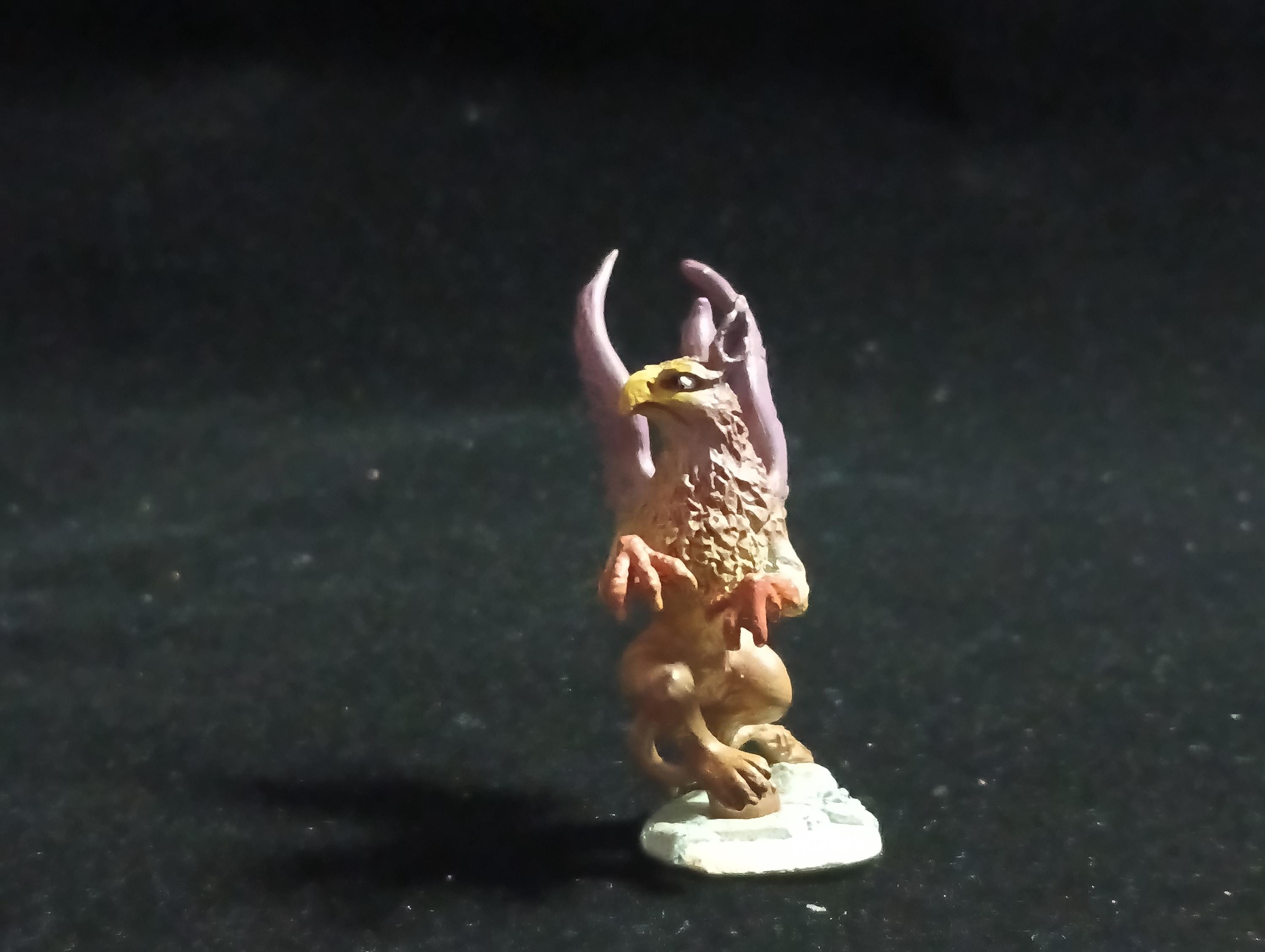 Kaiyodo Alice in Wonderland Gryphon mini figure Vintage 2002 Kaiyodo