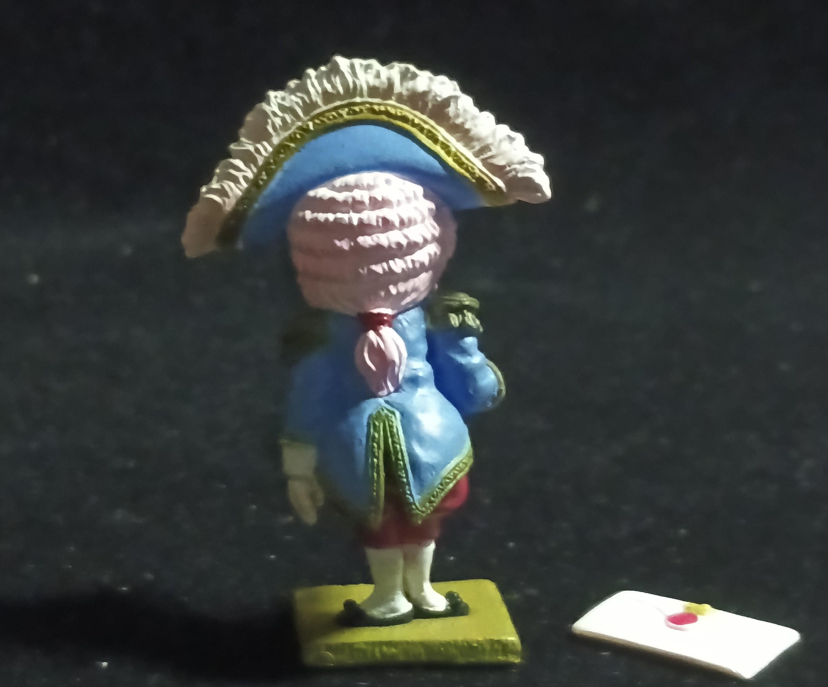 Kaiyodo Alice in Wonderland Fish Messenger with Letter mini figure Vintage 2002 Kaiyodo