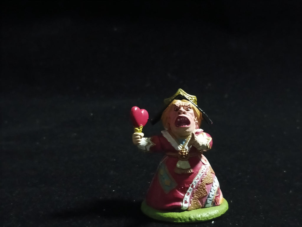 Kaiyodo Alice in Wonderland Queen of Heart mini figure Vintage 2002 Kaiyodo