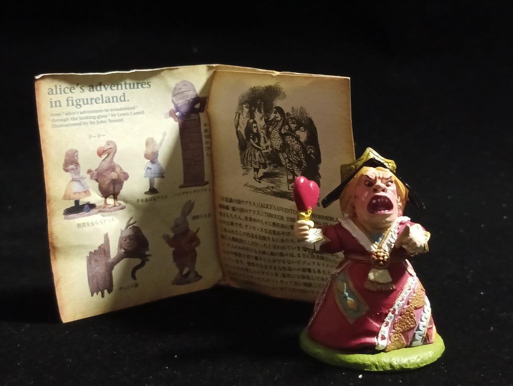 Kaiyodo Alice in Wonderland Queen of Heart mini figure Vintage 2002 Kaiyodo