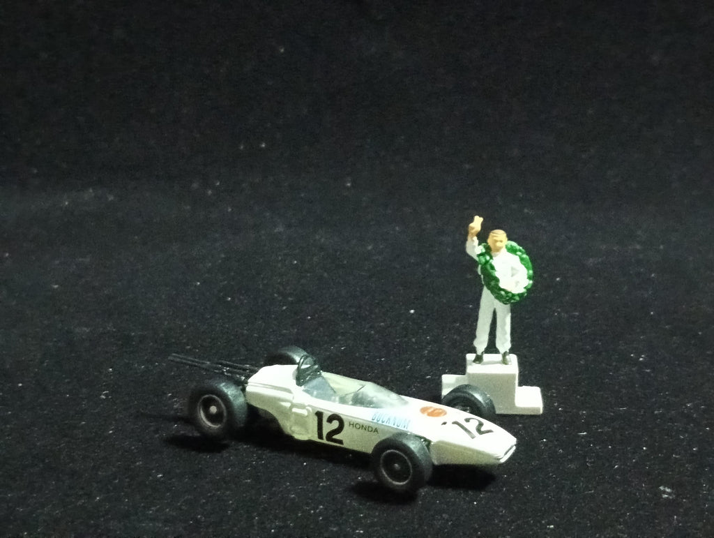 Honda F-1 RA-272 Time Slip Glico Vehicle Series Mini Figure Kaiyodo Japan zz277