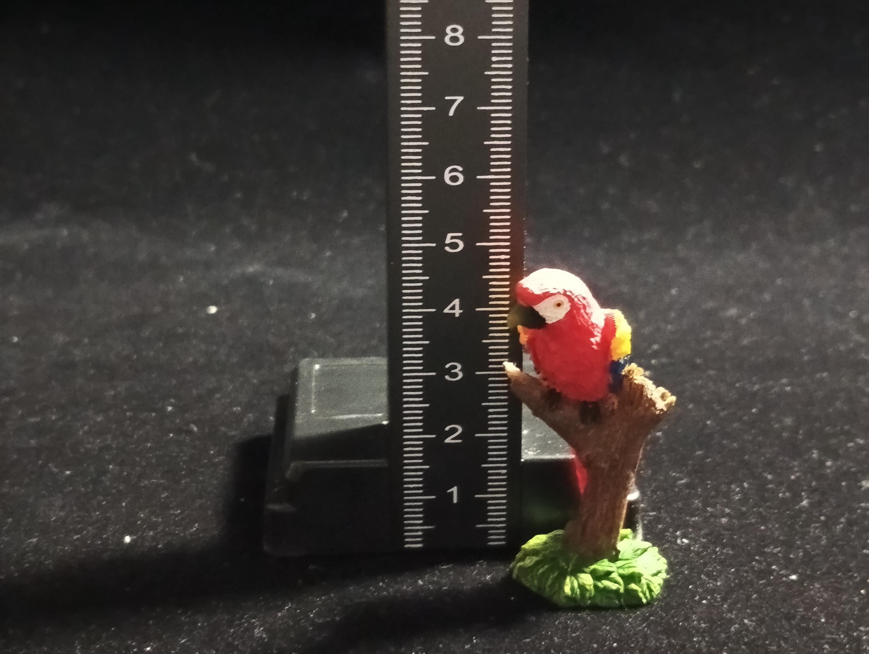 The Mysterious of Amazon  Japan Exclusive Miniature - Scarlet Macaw Kabaya 2003