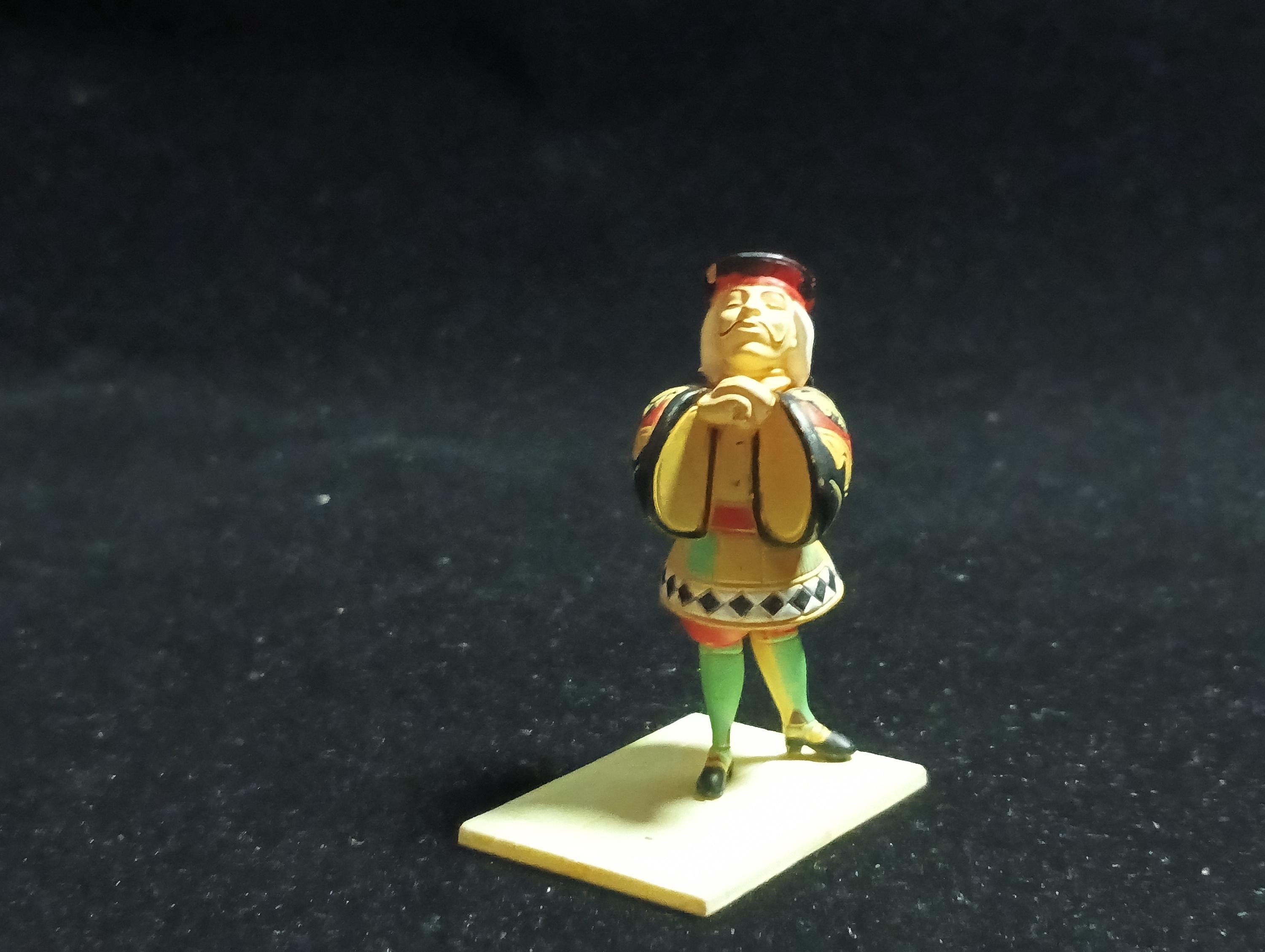 Kaiyodo Alice in Wonderland KNAVE OF HEARTS mini figure Vintage 2003 Kaiyodo
