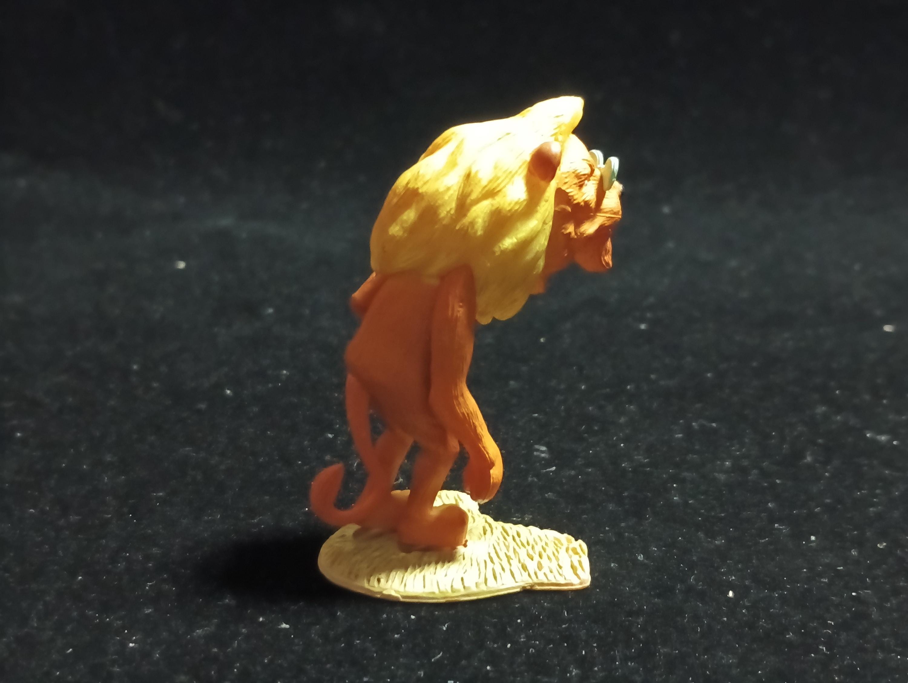 Kaiyodo Alice in Wonderland LION mini figure Vintage 2003 Kaiyodo