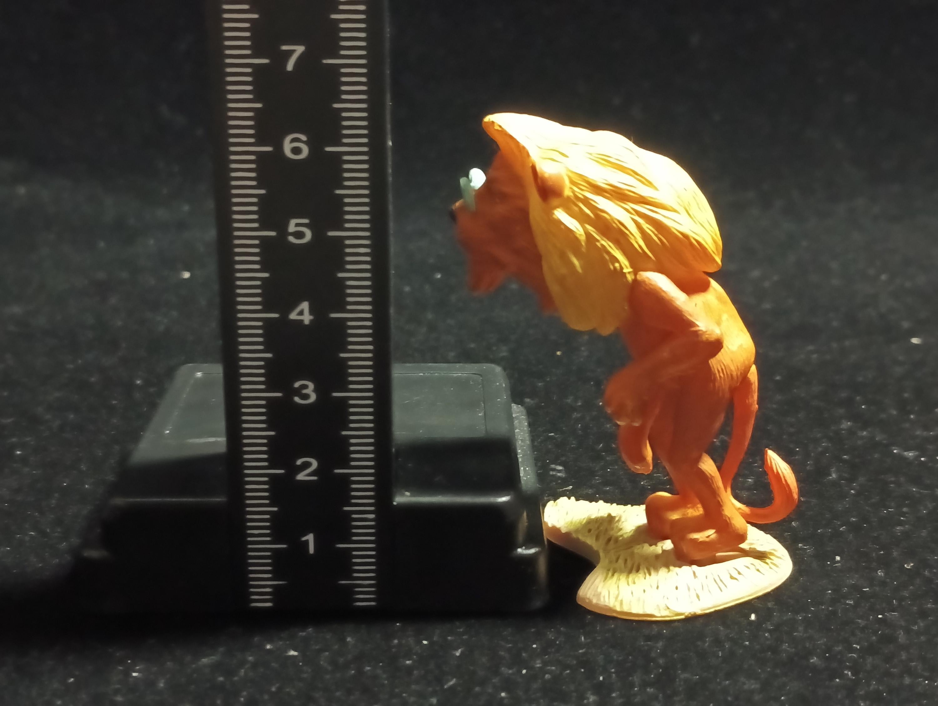 Kaiyodo Alice in Wonderland LION mini figure Vintage 2003 Kaiyodo