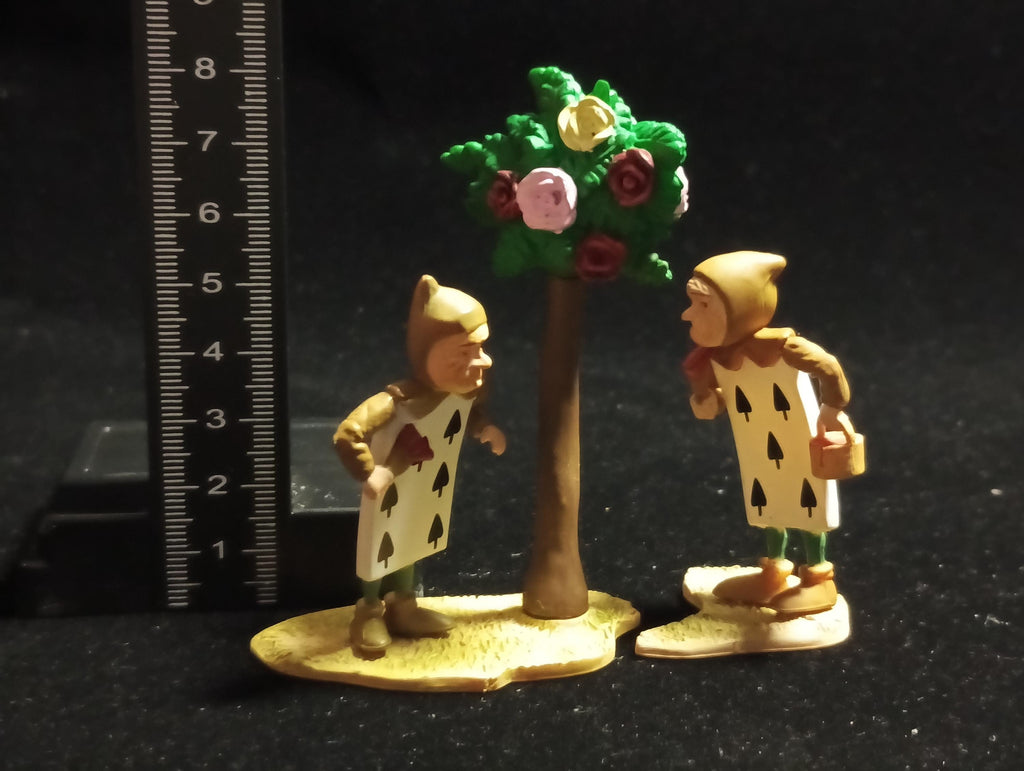 Kaiyodo Alice in Wonderland SPADES PAINTER mini figure Vintage 2003 Kaiyodo