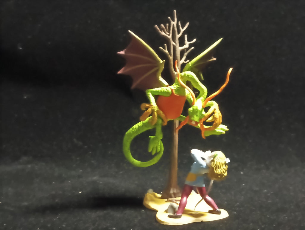 Kaiyodo Alice in Wonderland Jabberwock mini figure Vintage 2003 Kaiyodo