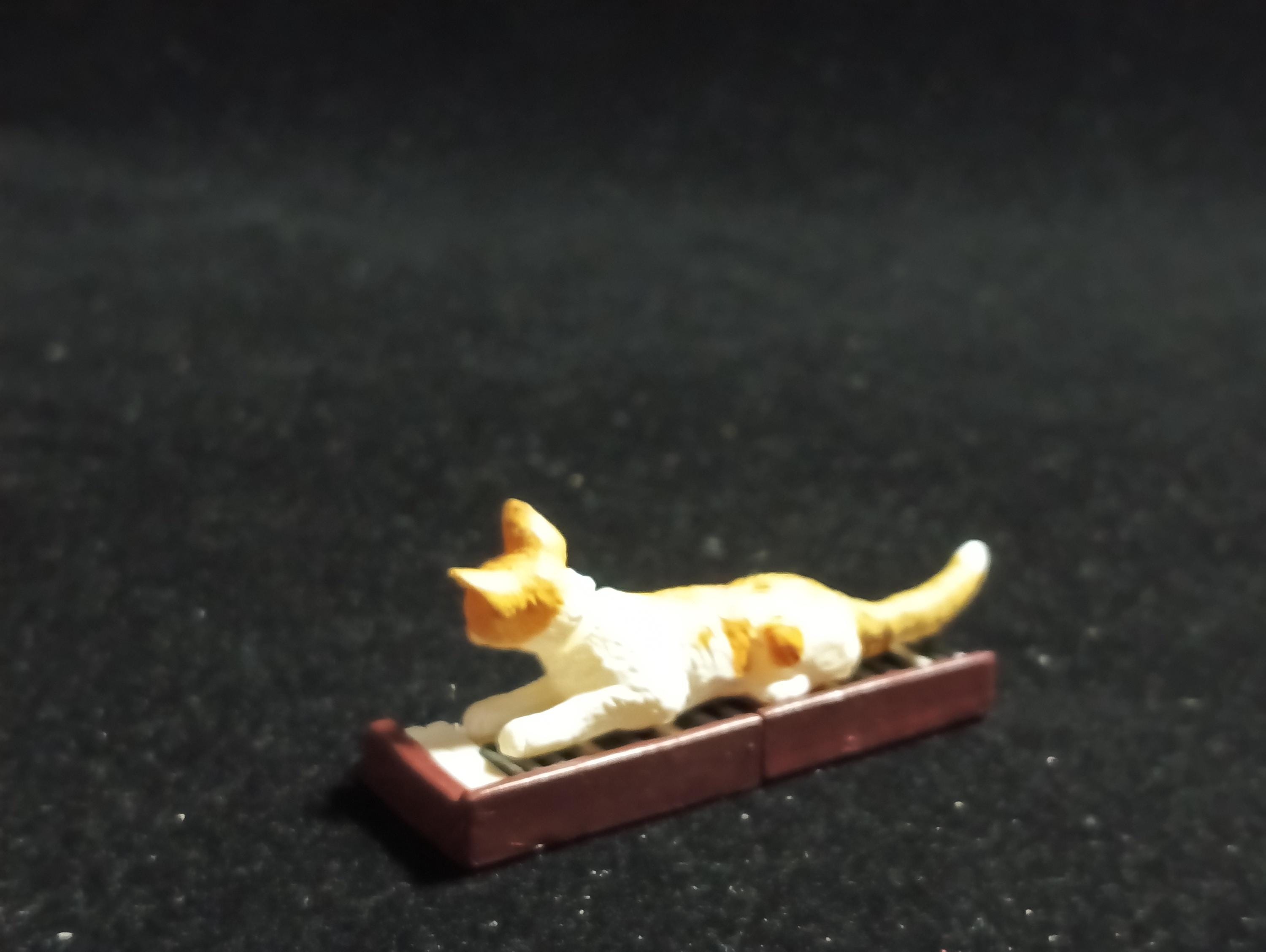 Miniature I Love Pet! Mix Piano Figurine -  Furuta