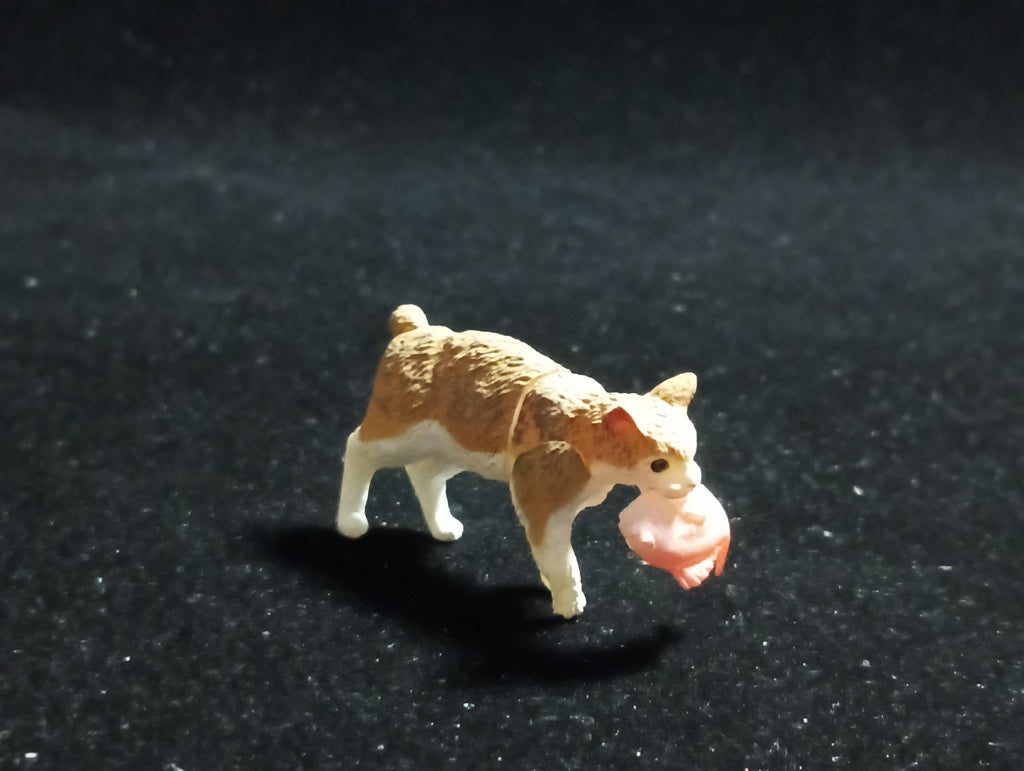 Miniature I Love Pet! American Bobtail Figurine -  Furuta