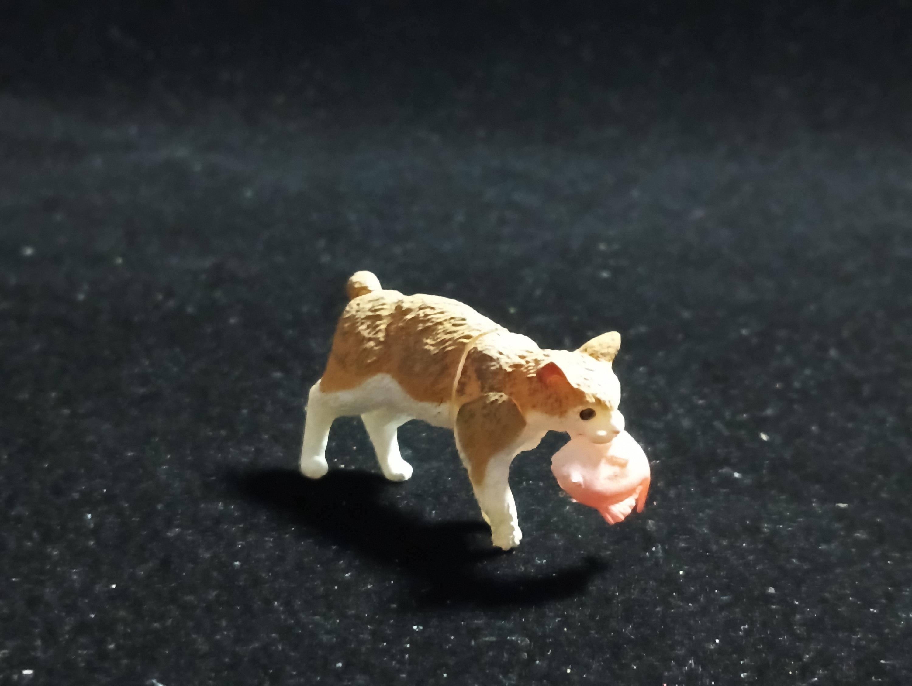 Miniature I Love Pet! American Bobtail Figurine -  Furuta