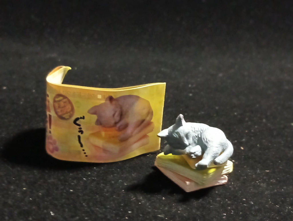 Miniature I Love Pet! Russian Blue (Felis catus) Figurine -  Furuta