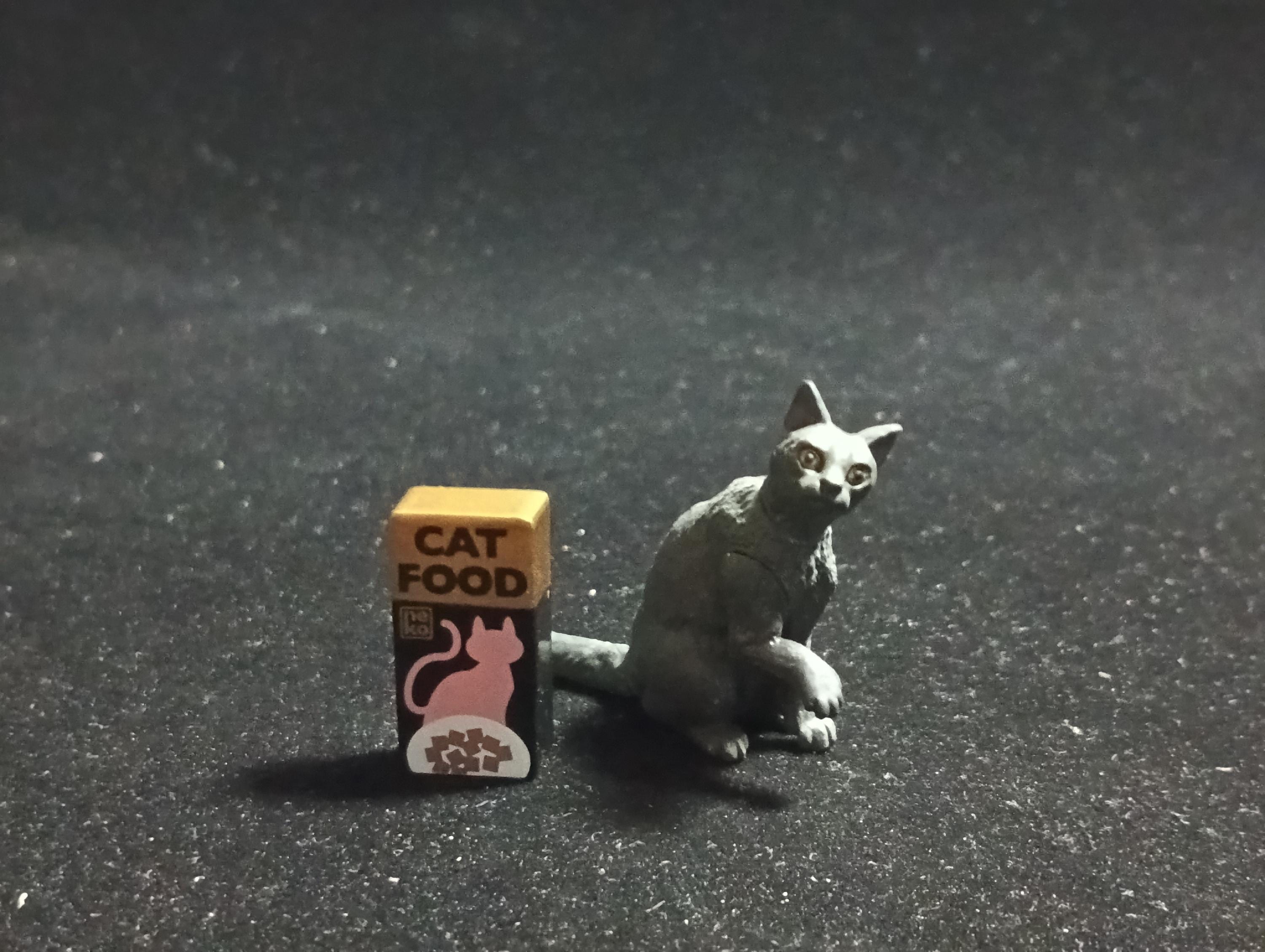 Miniature I Love Pet! Bombay cat Figurine -  Furuta