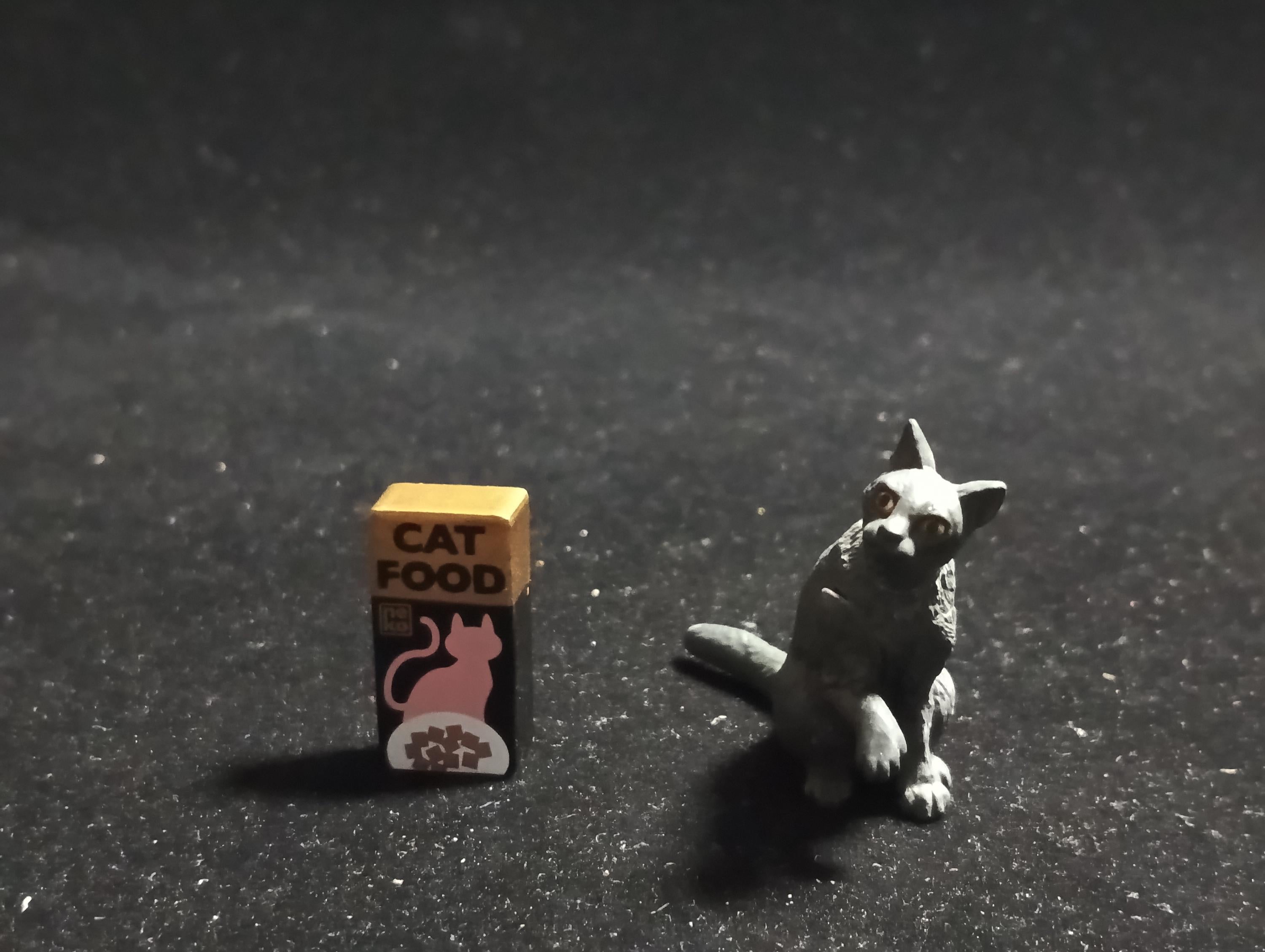Miniature I Love Pet! Bombay cat Figurine -  Furuta