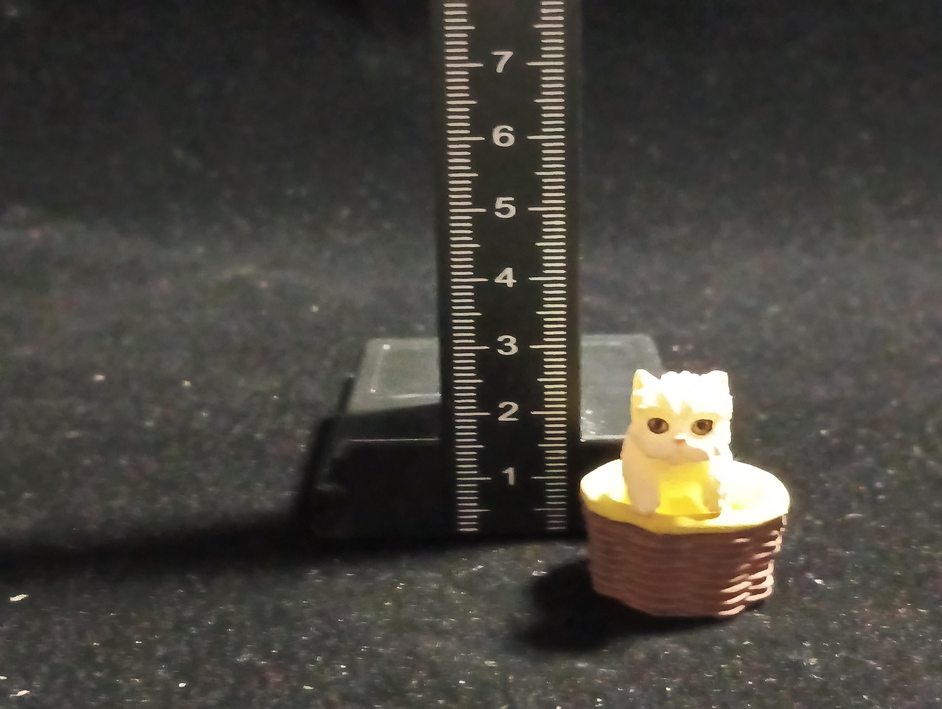 Miniature I Love Pet! Persia Cat Figurine -  Furuta