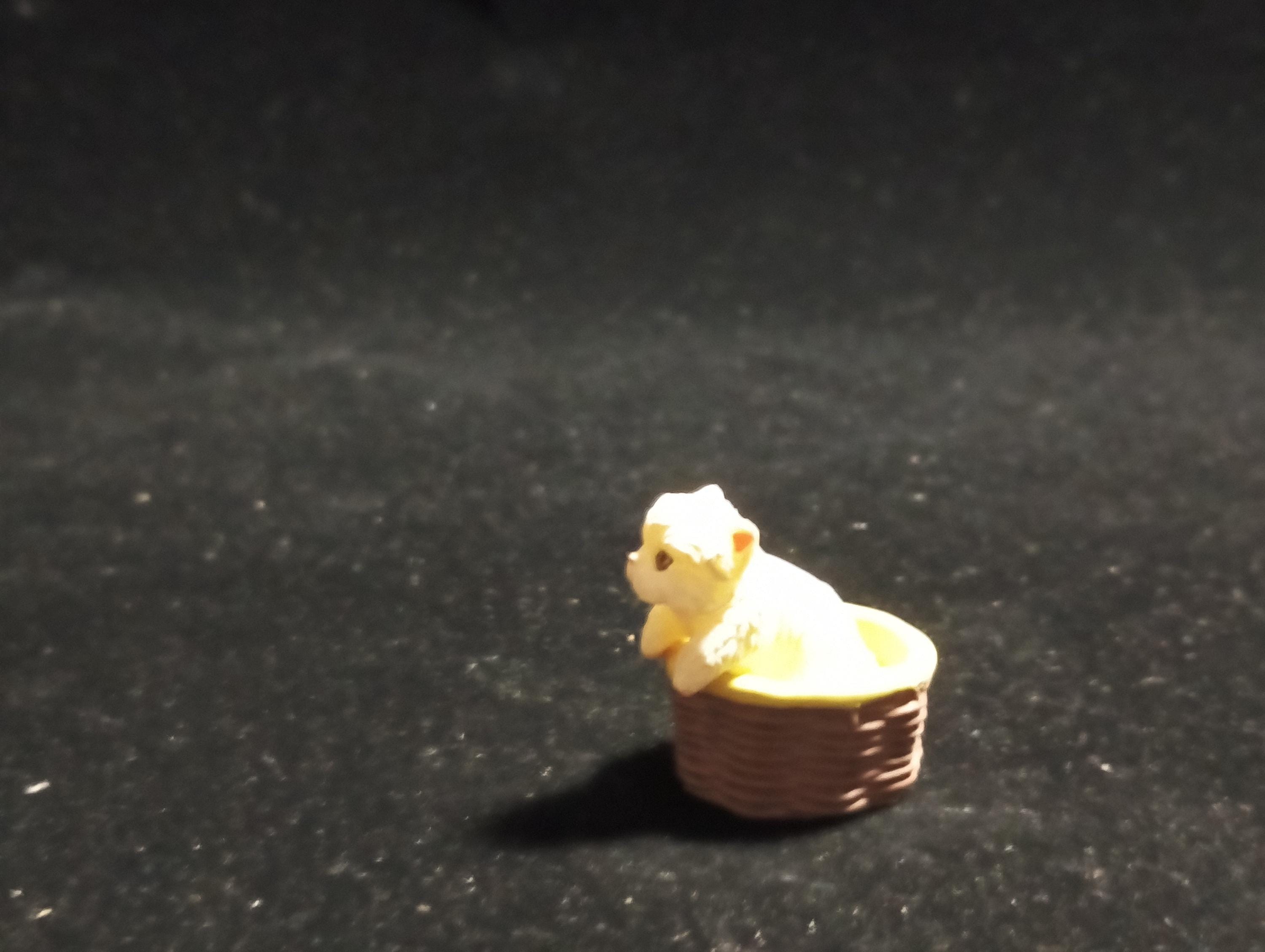 Miniature I Love Pet! Persia Cat Figurine -  Furuta