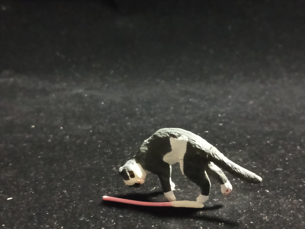 Miniature I Love Pet! Scottish Fold(Brown Eye) Figurine -  Furuta