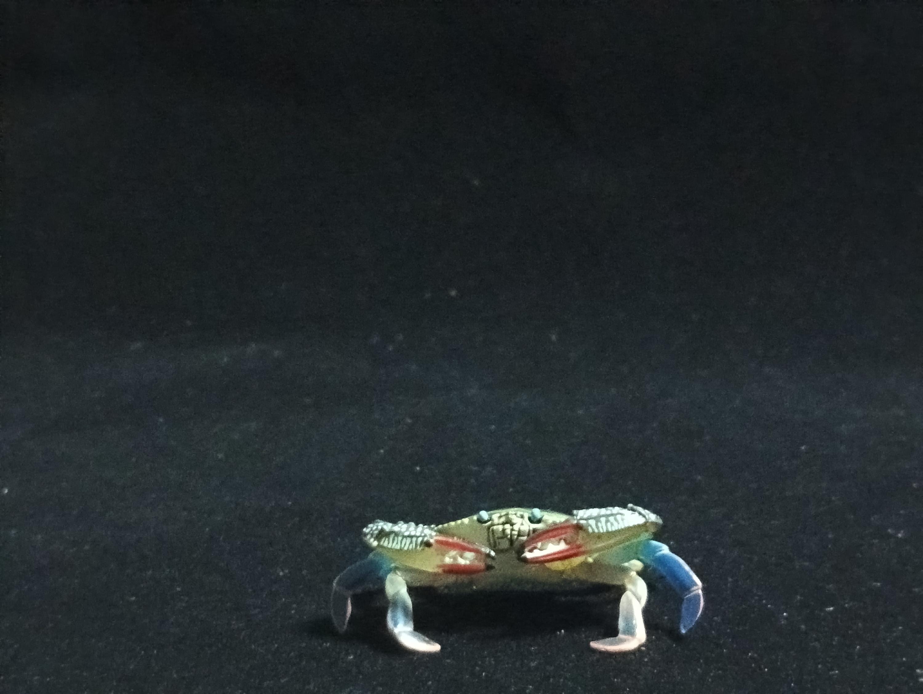 Yujin Takara Kaiyodo Retired Japan Exclusive Blue Swimming Crab Figure