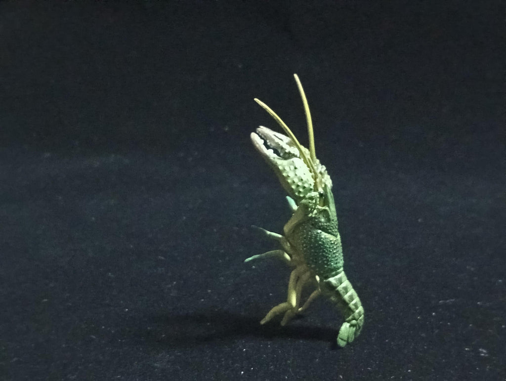 Yujin Takara Kaiyodo Retired Japan Exclusive Blue Swamp Crayfish, Procambarus clarkii Figure
