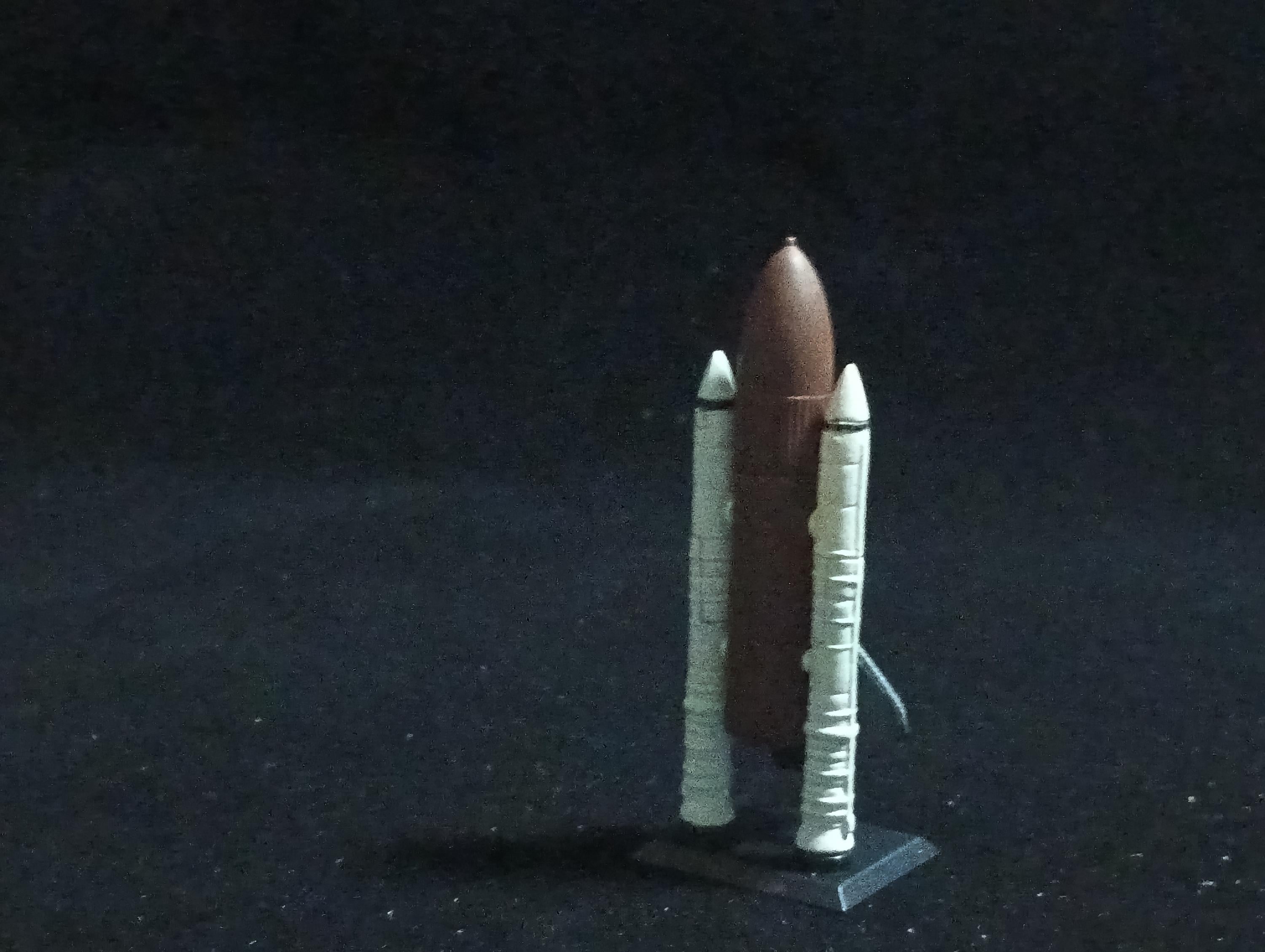Miniature Space NASA Space Shuttle White Pre-Launch FURUTA #16