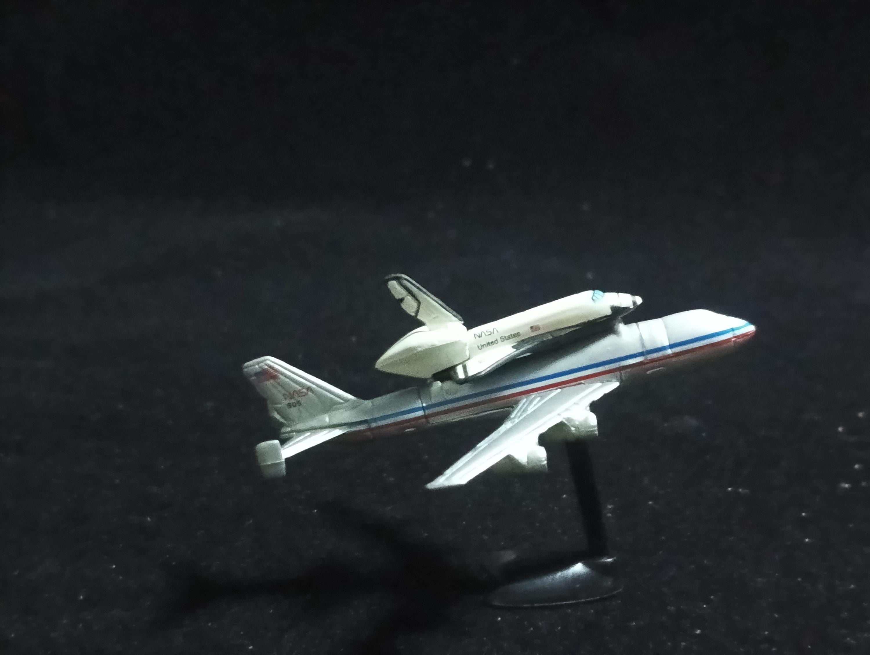 Miniature Space NASA Shuttle Carrier Aircraft B-747 FURUTA #14