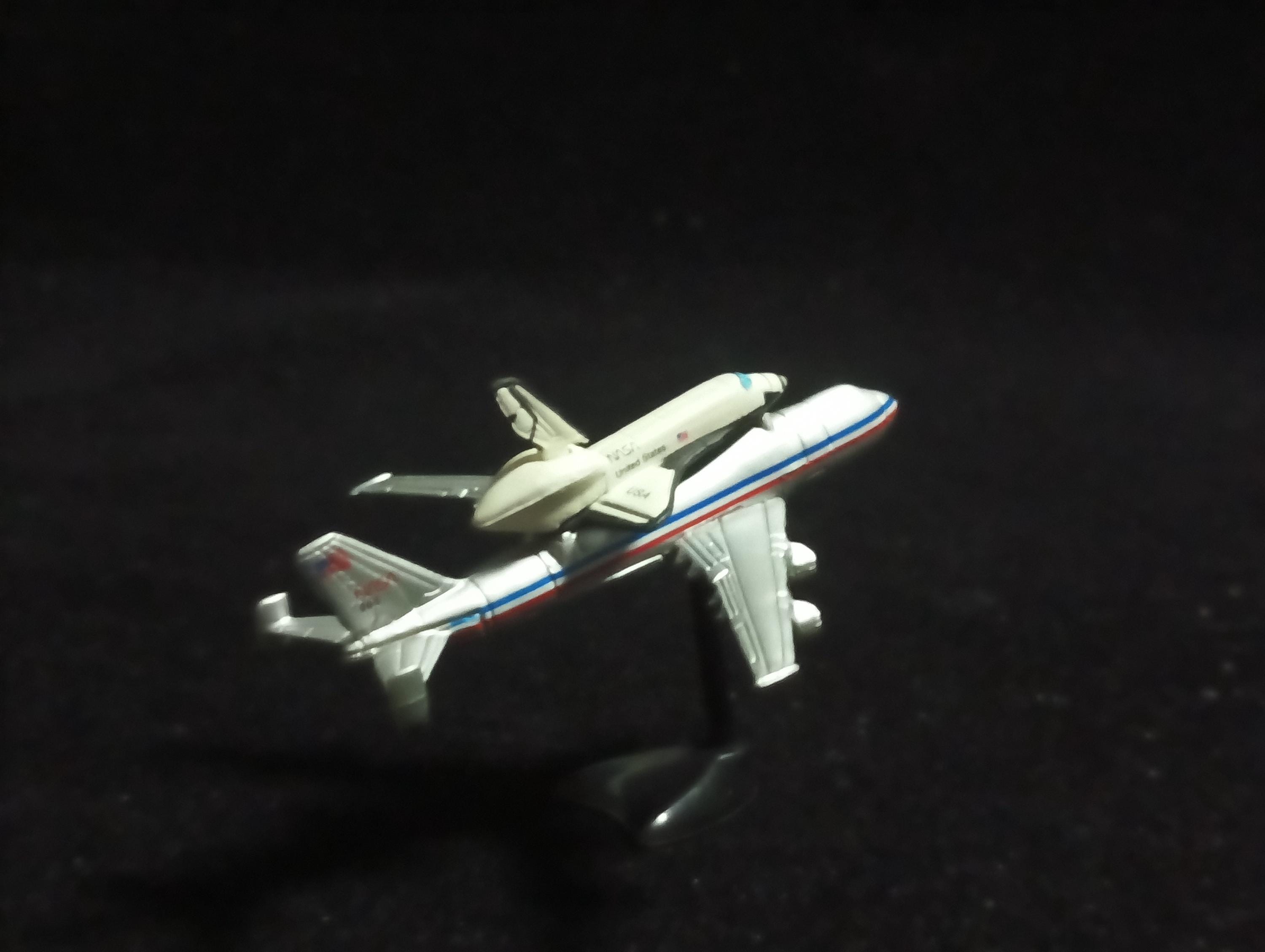 Miniature Space NASA Shuttle Carrier Aircraft B-747 FURUTA #14