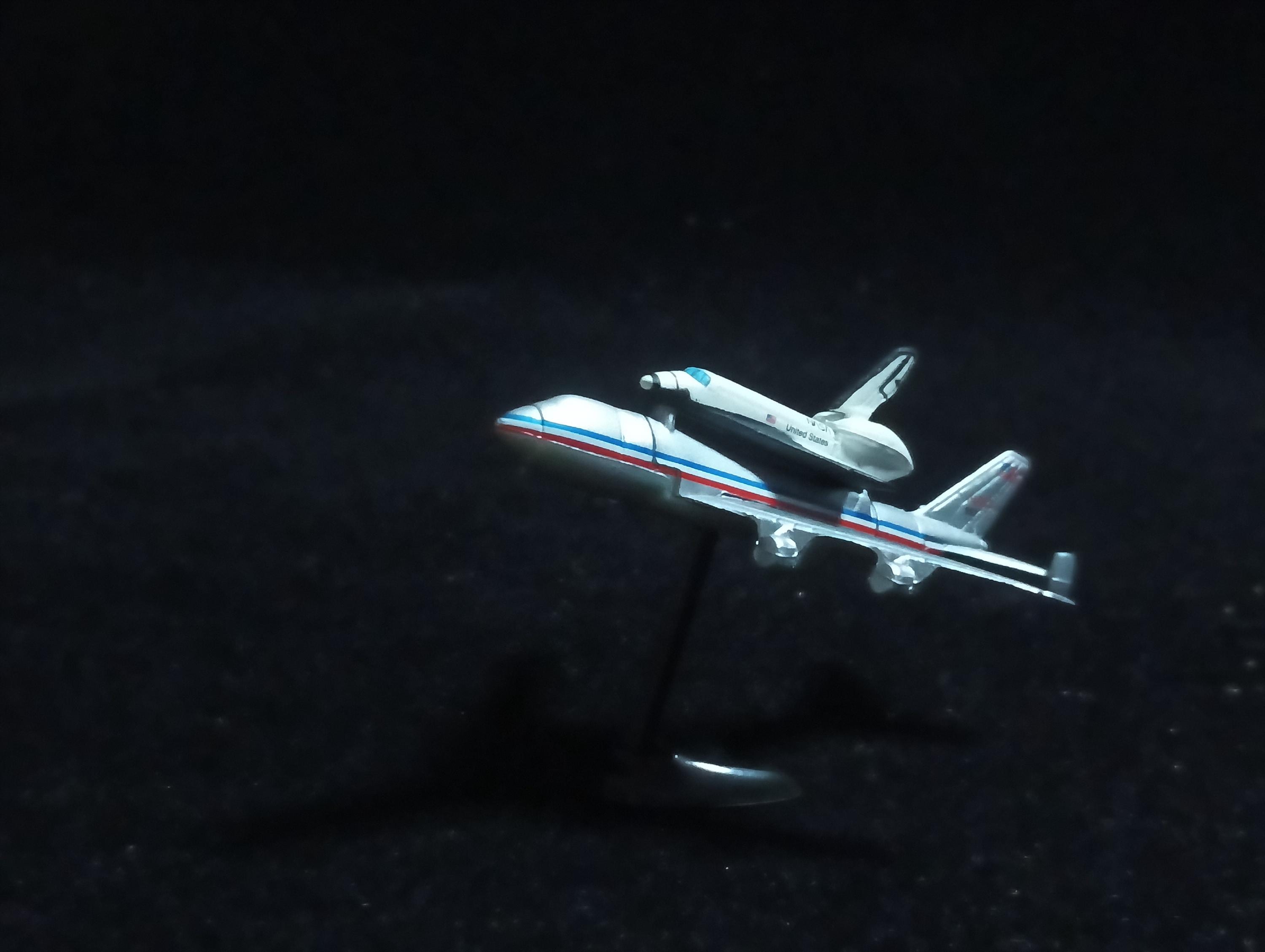 Miniature Space NASA Shuttle Carrier Aircraft B-747 FURUTA #14