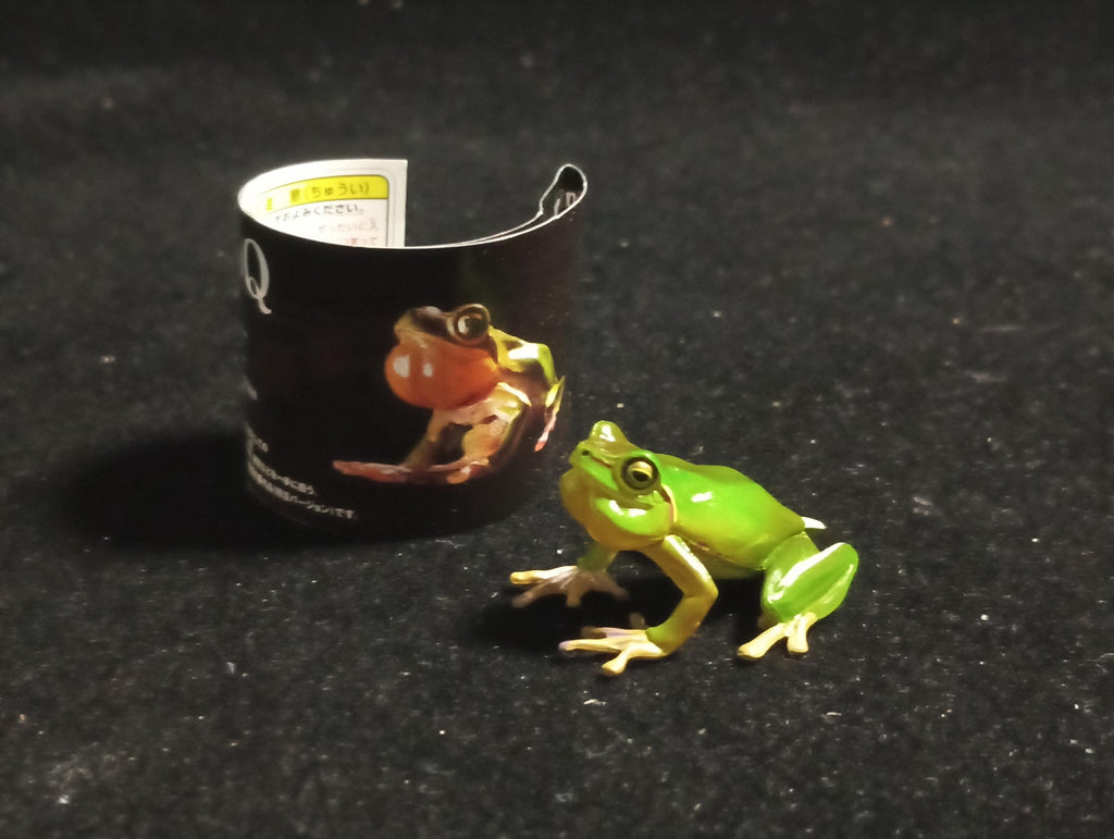 Kaiyodo Animatales Choco Q Special Edition Series Hallowell's Green Tree frog