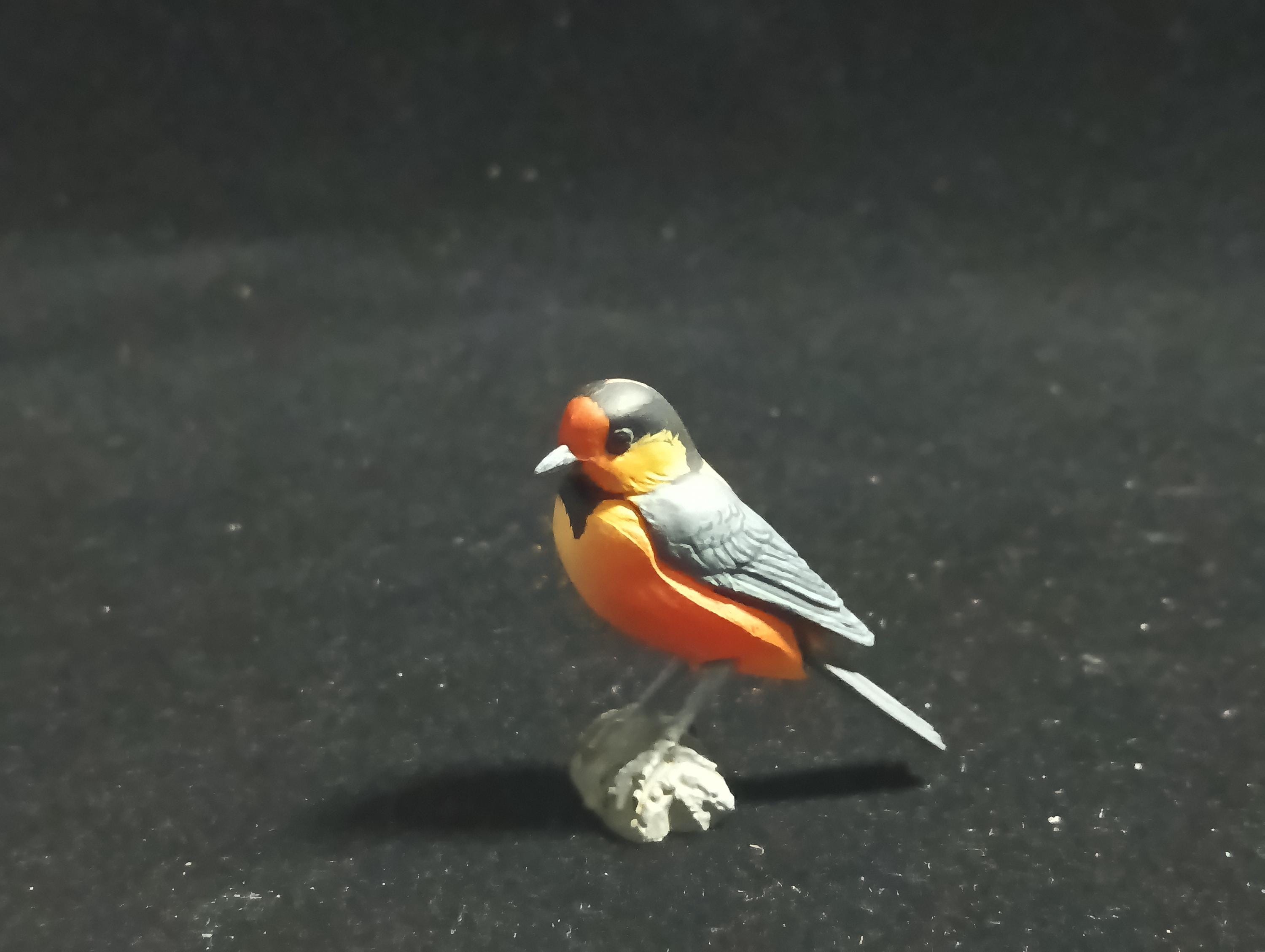 Kaiyodo Animatales Choco Q Series 11 Varied Tit bird Figure B