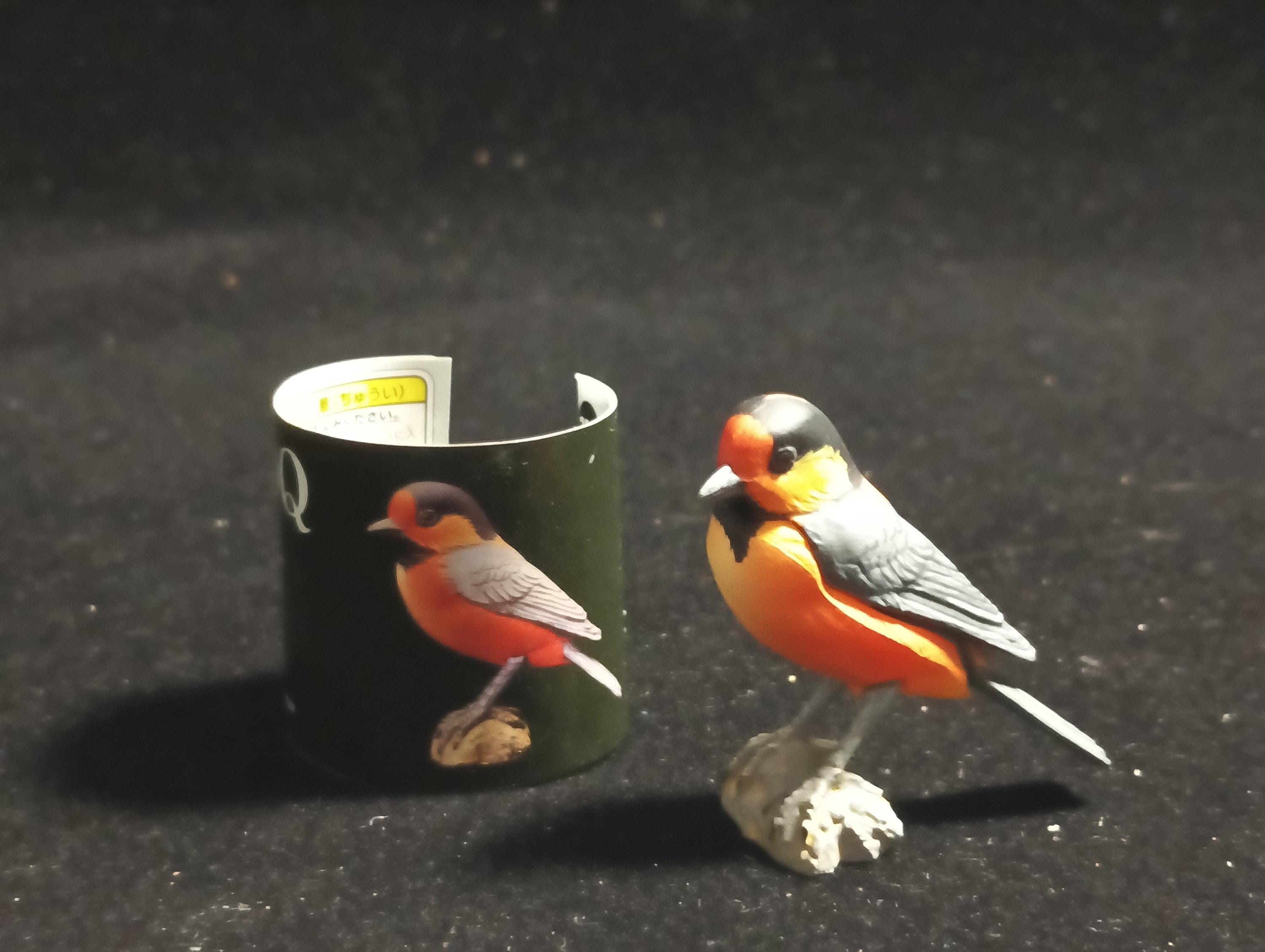 Kaiyodo Animatales Choco Q Series 11 Varied Tit bird Figure B