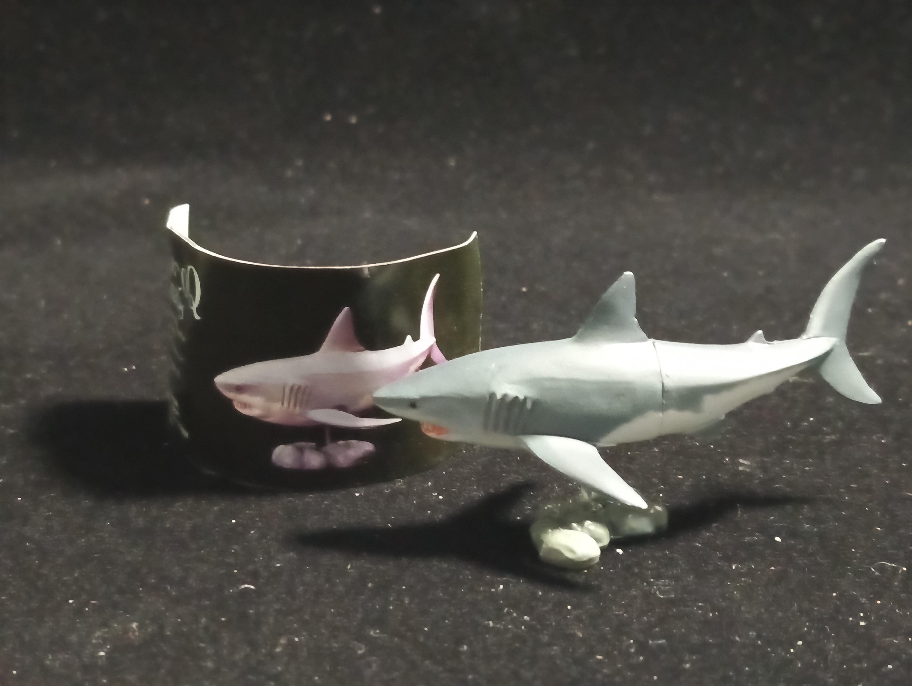 Kaiyodo Animatales Choco Q Series 11 Great white shark
