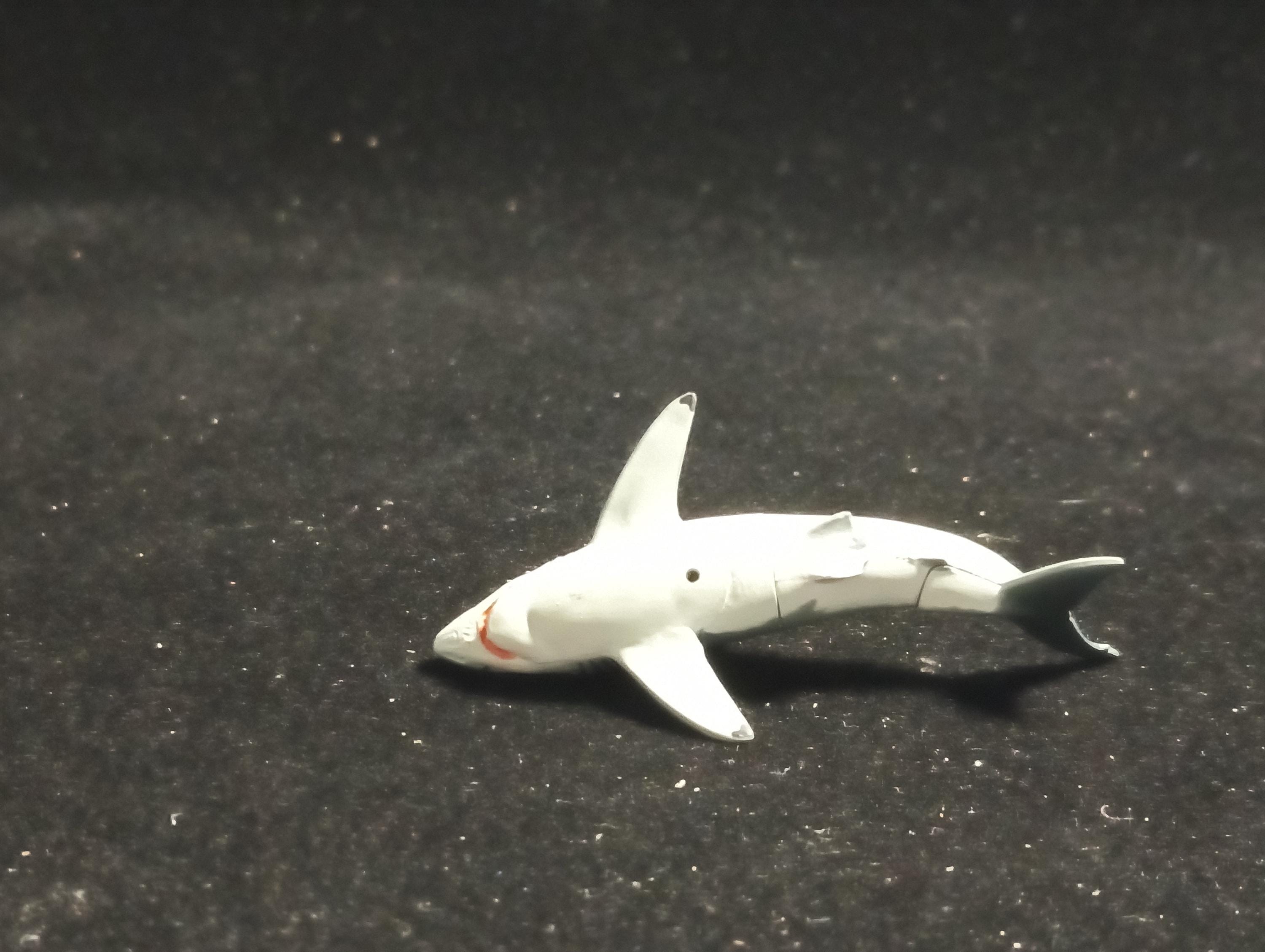 Kaiyodo Animatales Choco Q Series 11 Great white shark